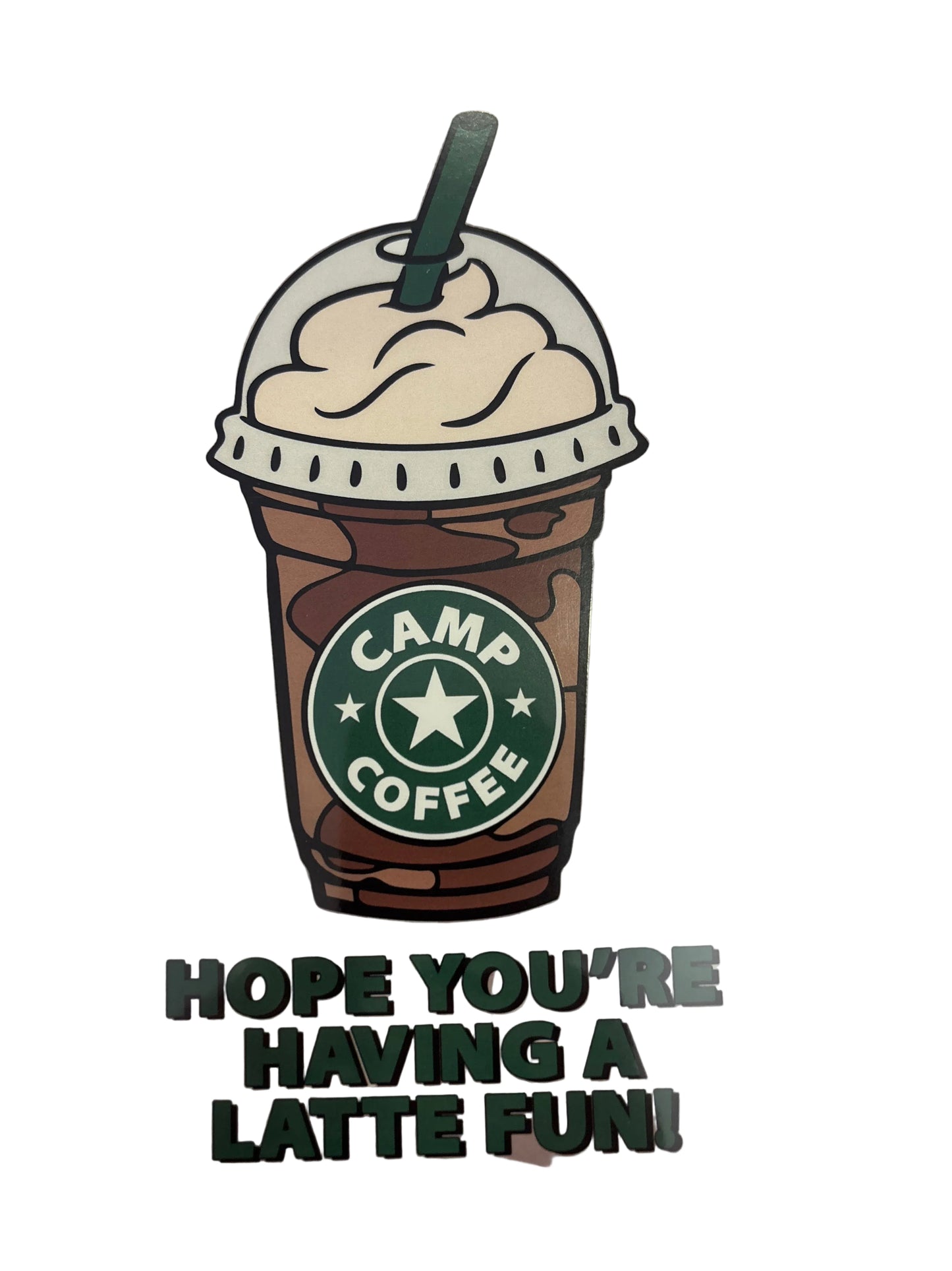 Camp Coffee Card