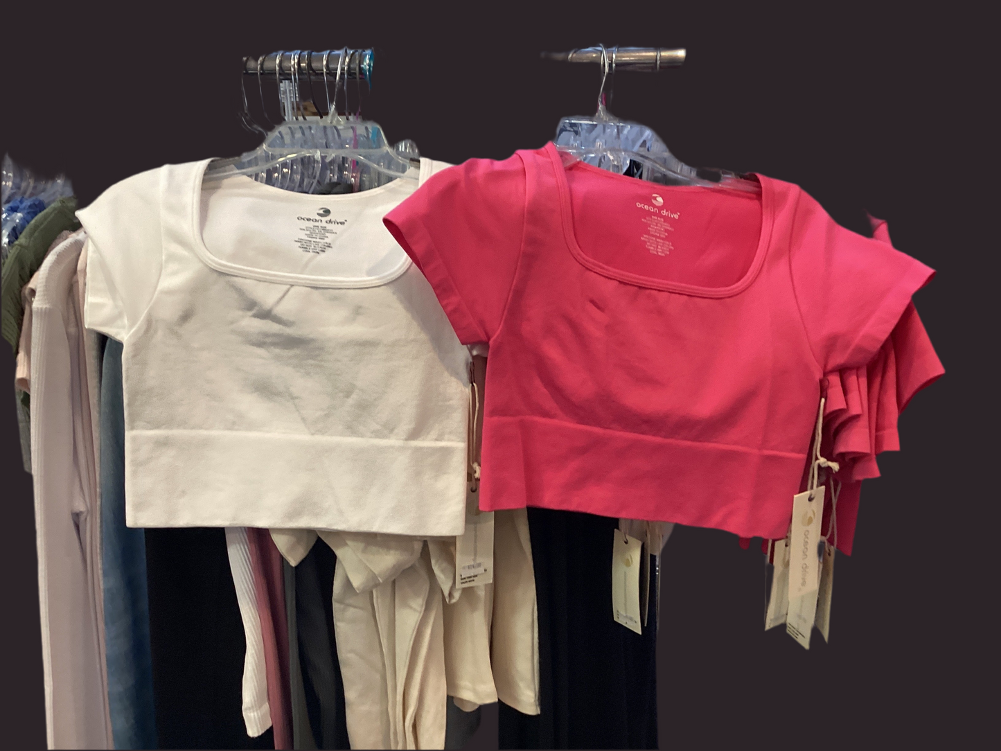 Ocean Drive Jr one Size crop top