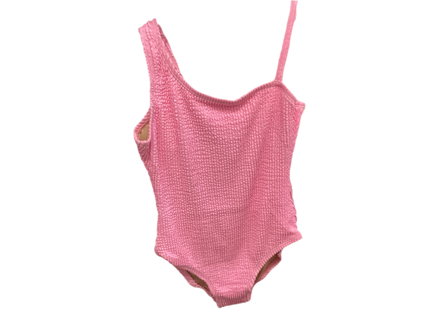 Shadecritter crinkle one shoulder pink