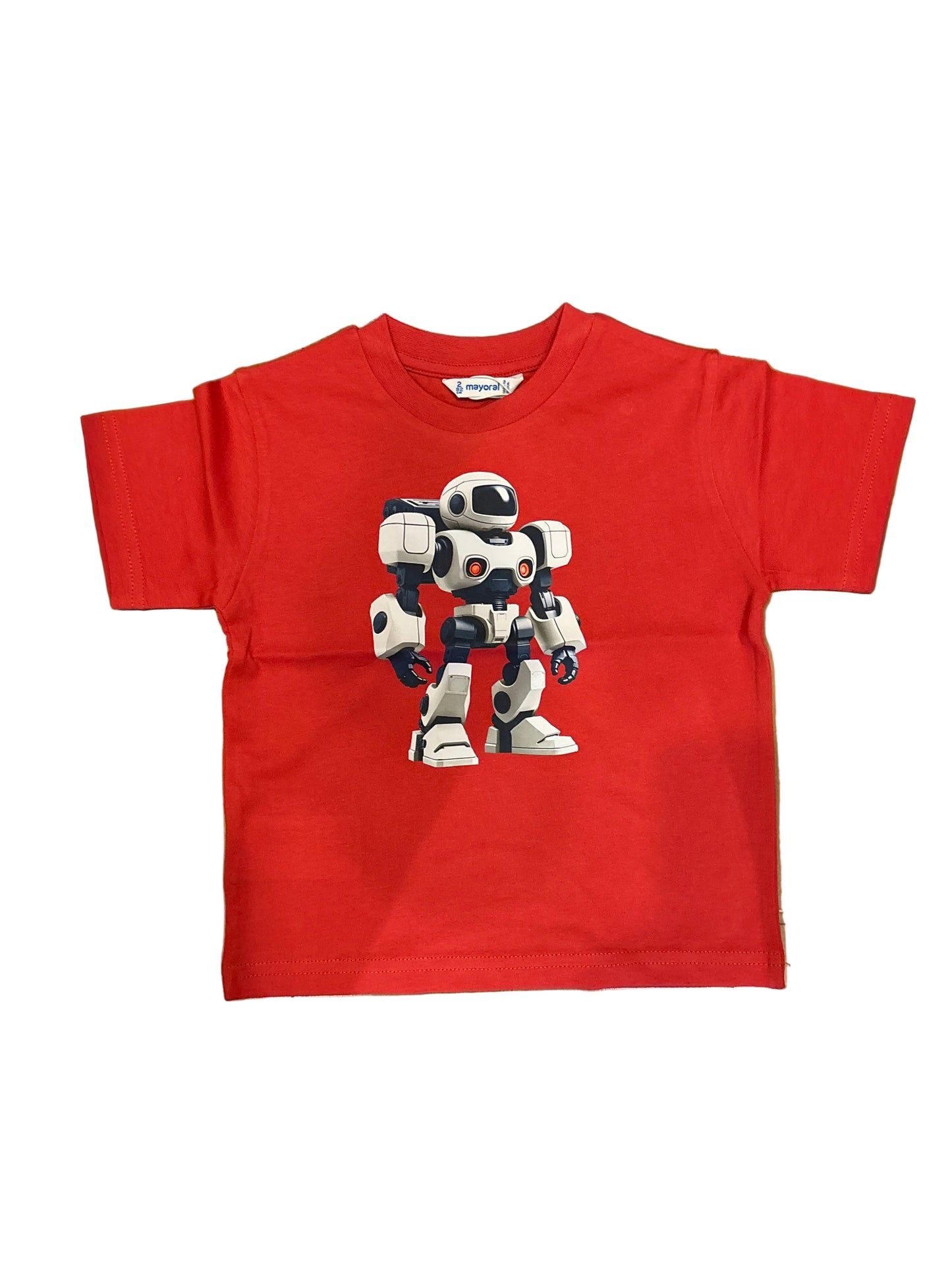 Red robot tshirt