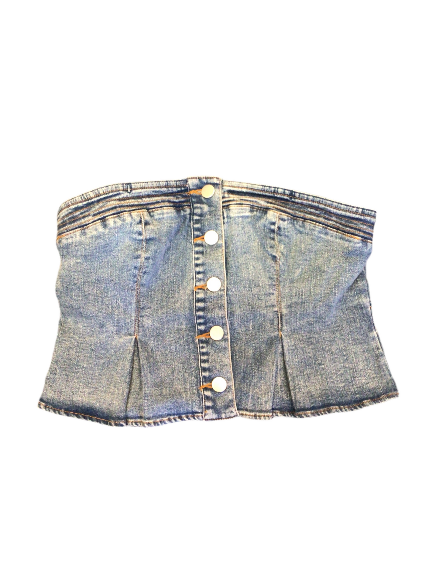 Le Lis Denim tube top