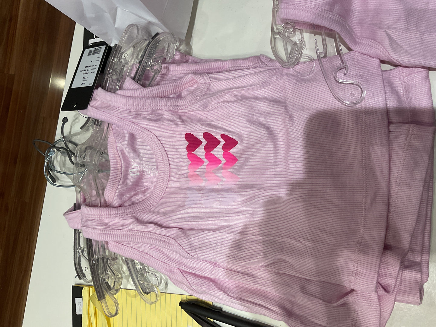 FBZ pink heart tank