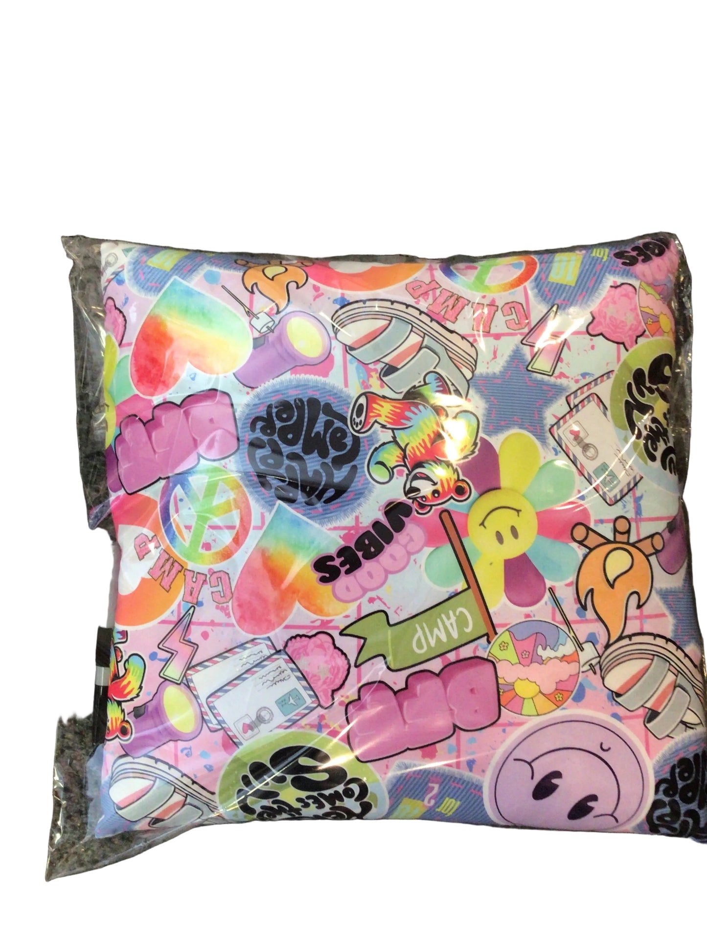 Purple Girl Icons autograph pillow