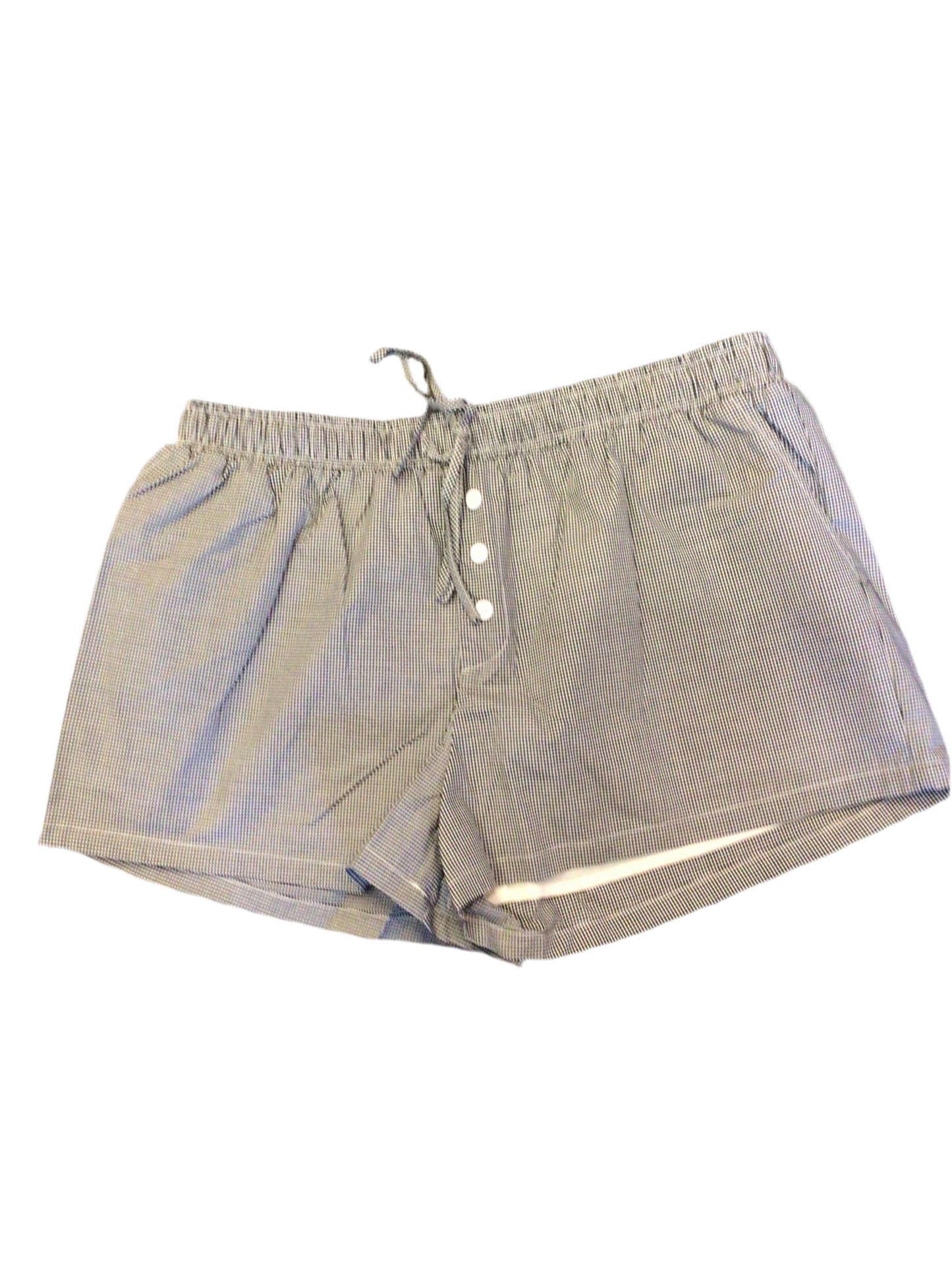 Le Lis waist tie check shorts