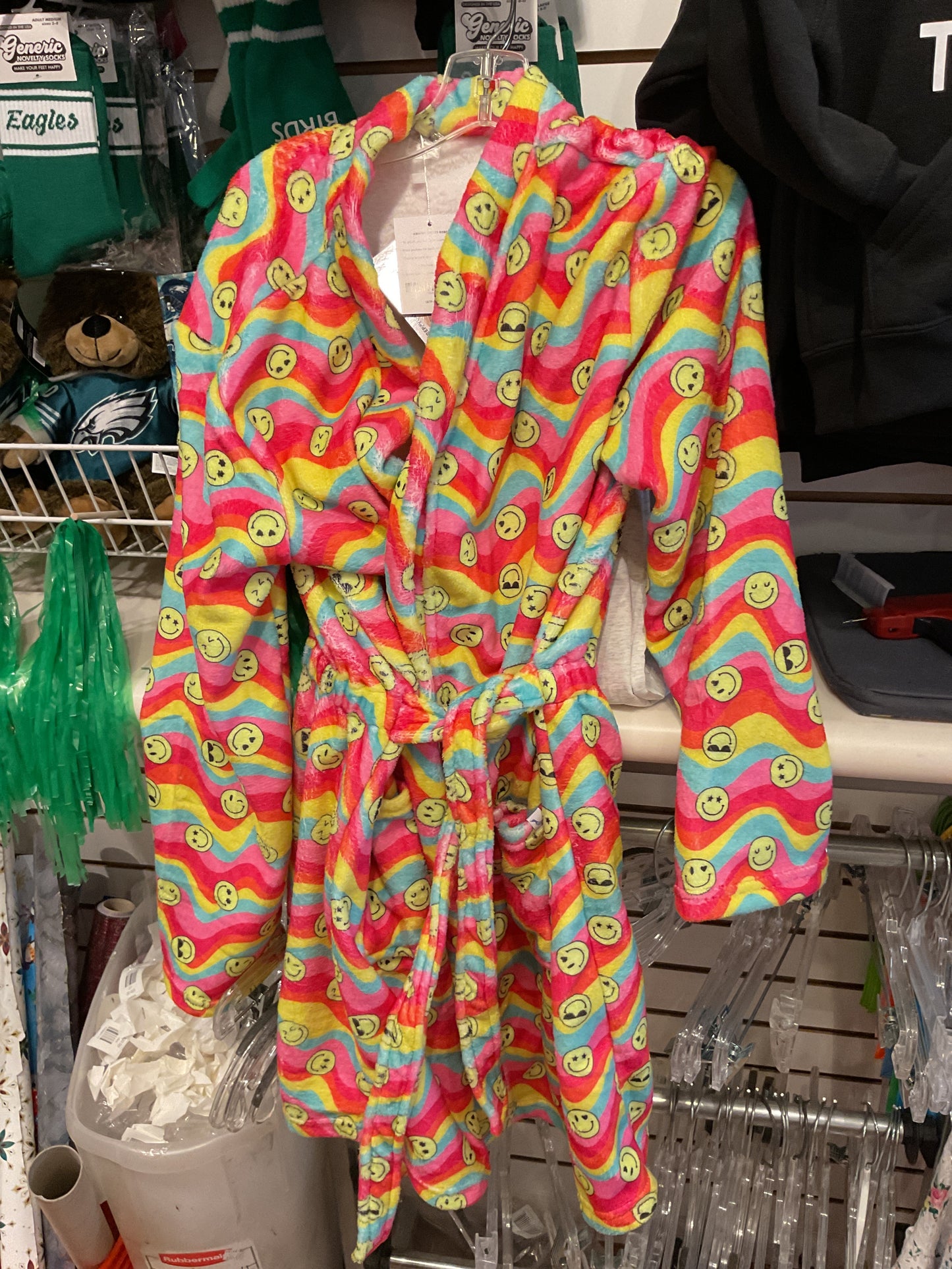 Preppy Goose Smiley Robe