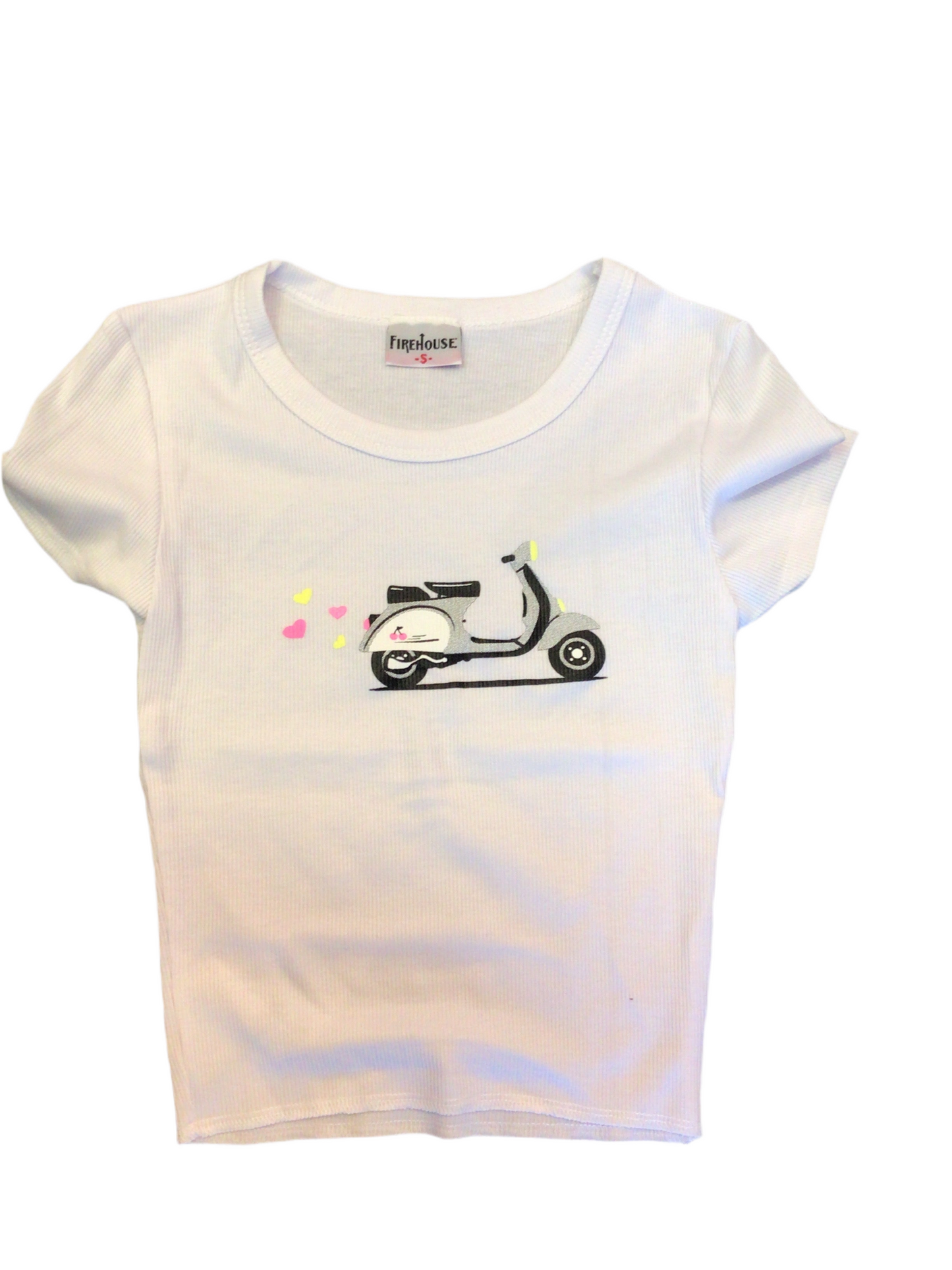 Firehouse Vespa ribbed tshirt