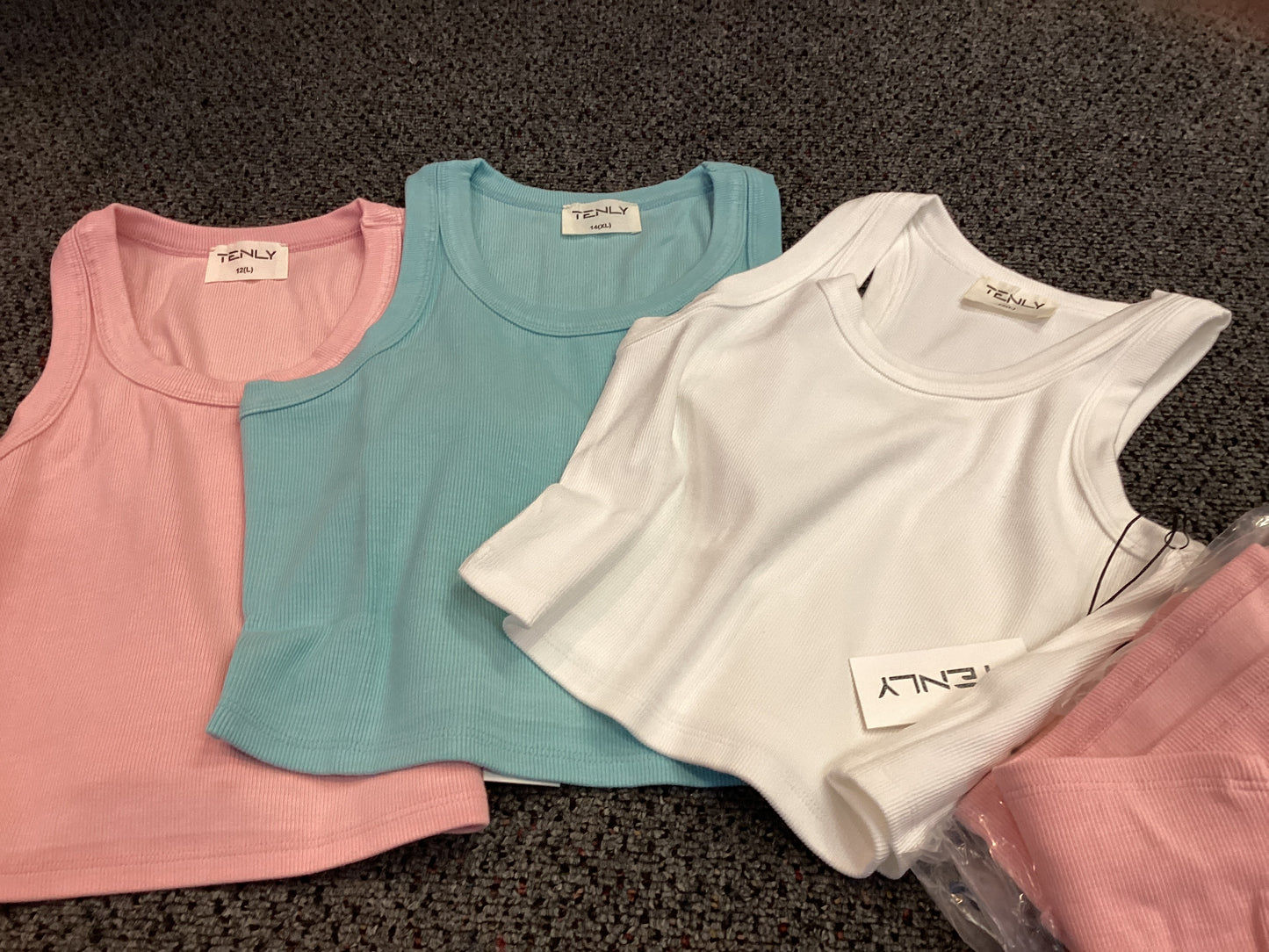 Tenly ribbed racerback