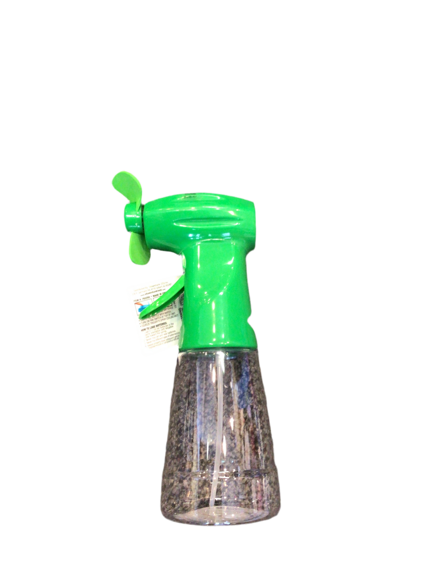 Shawshank LEDZ spray bottle misting fan
