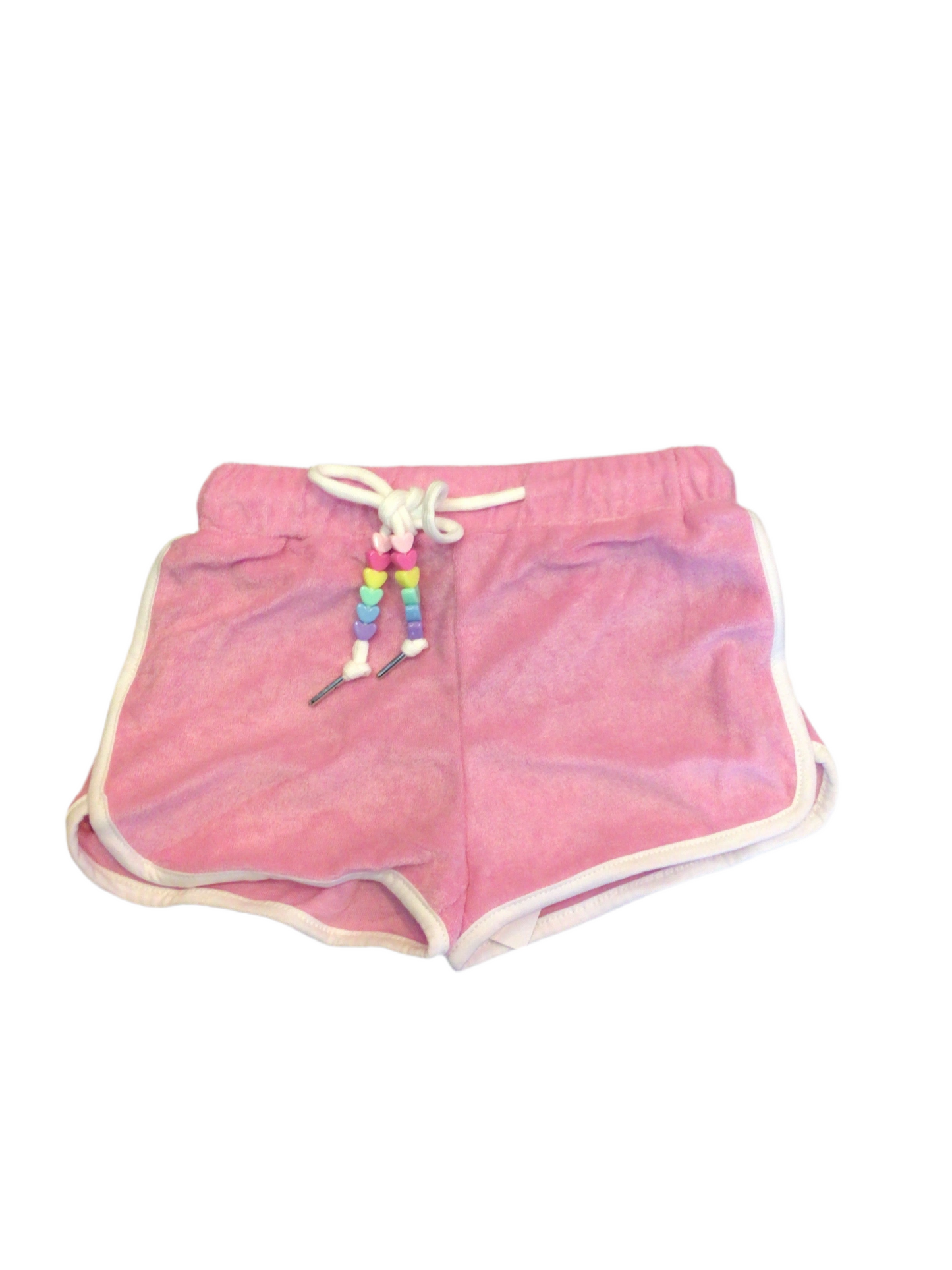 Tweenstyle pink terry shorts