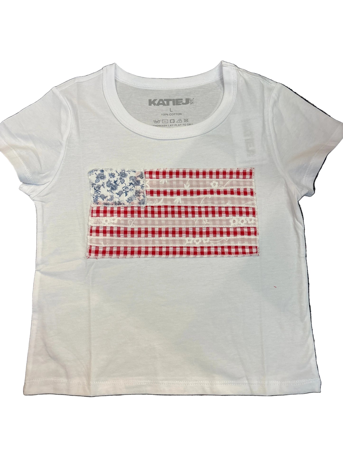 Flagpatch graphic tee