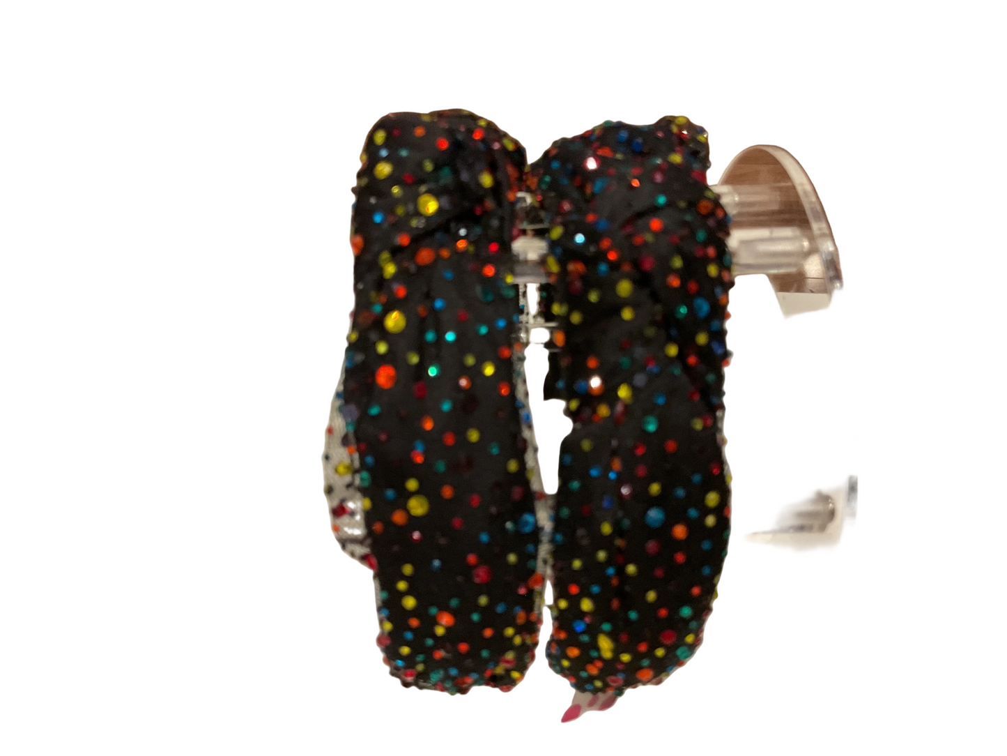 Tulle jeweled knot headband