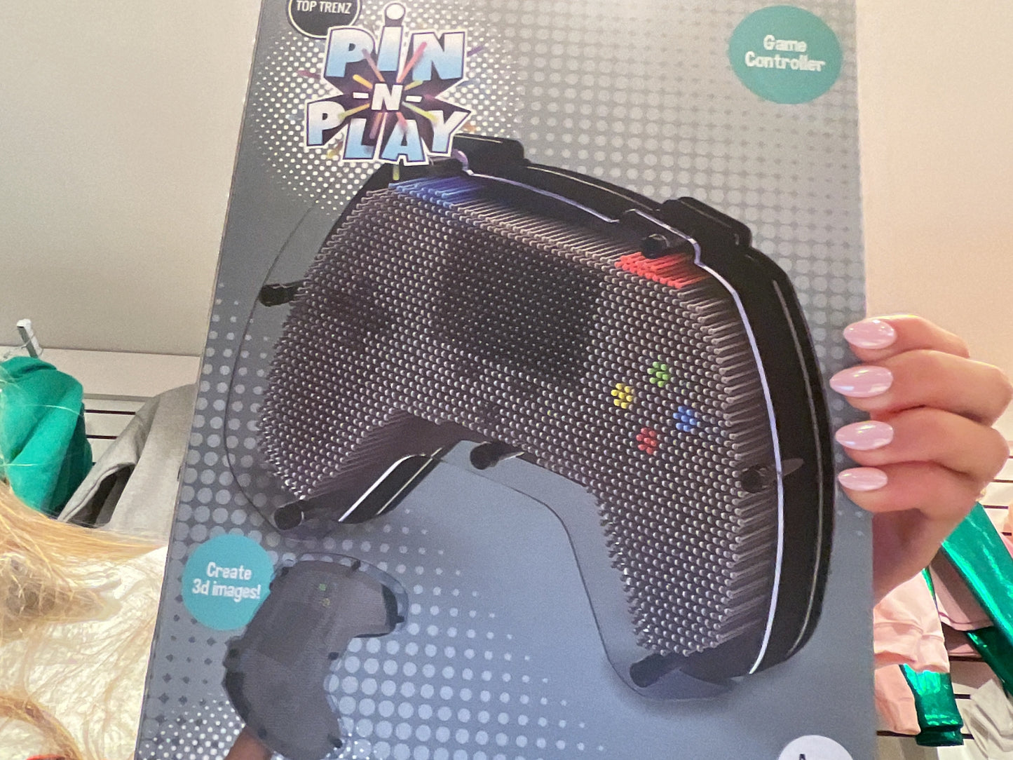 Pin N Play game controller