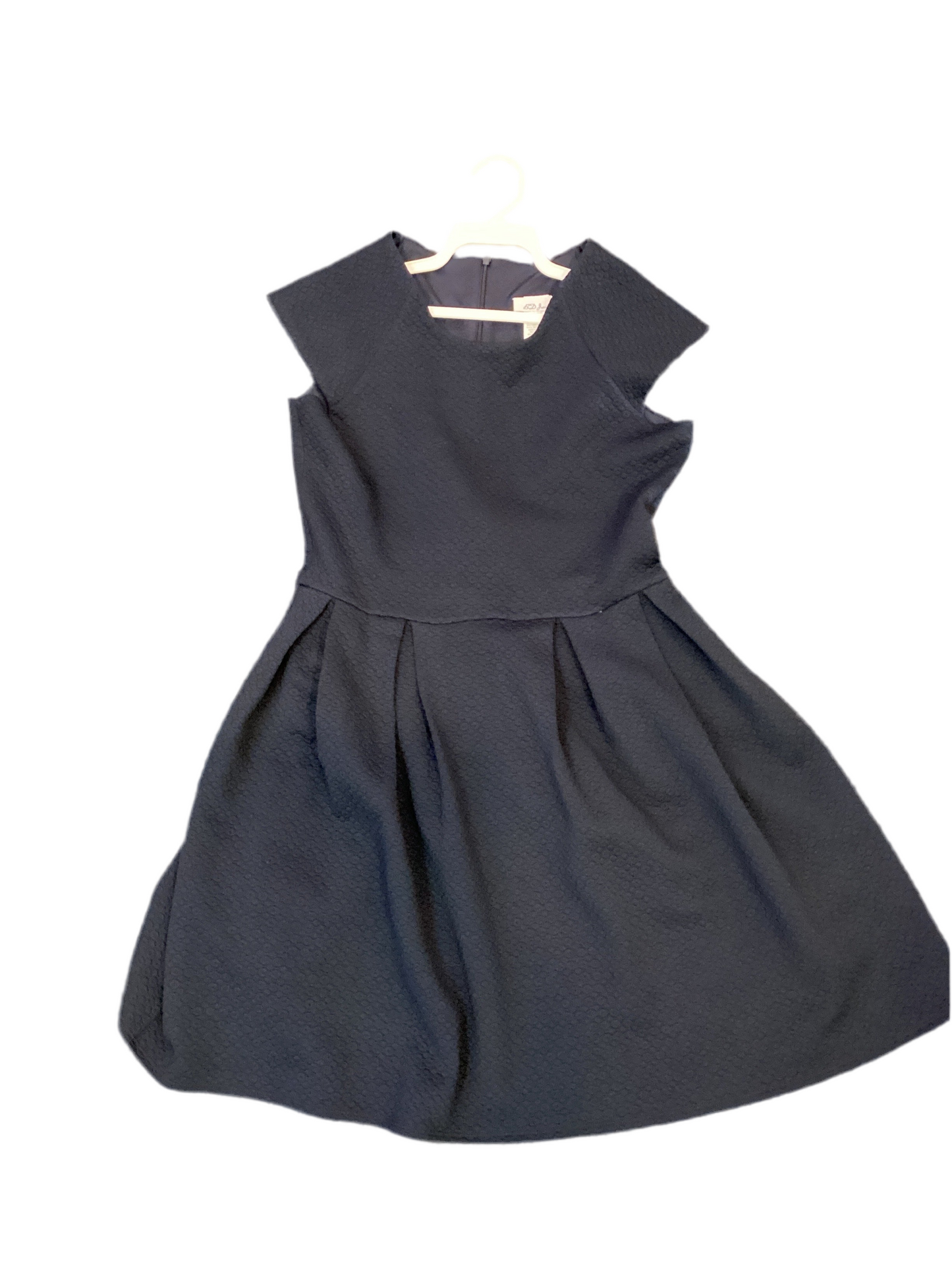 By Debra Junior cap sleeve navy scuba dress