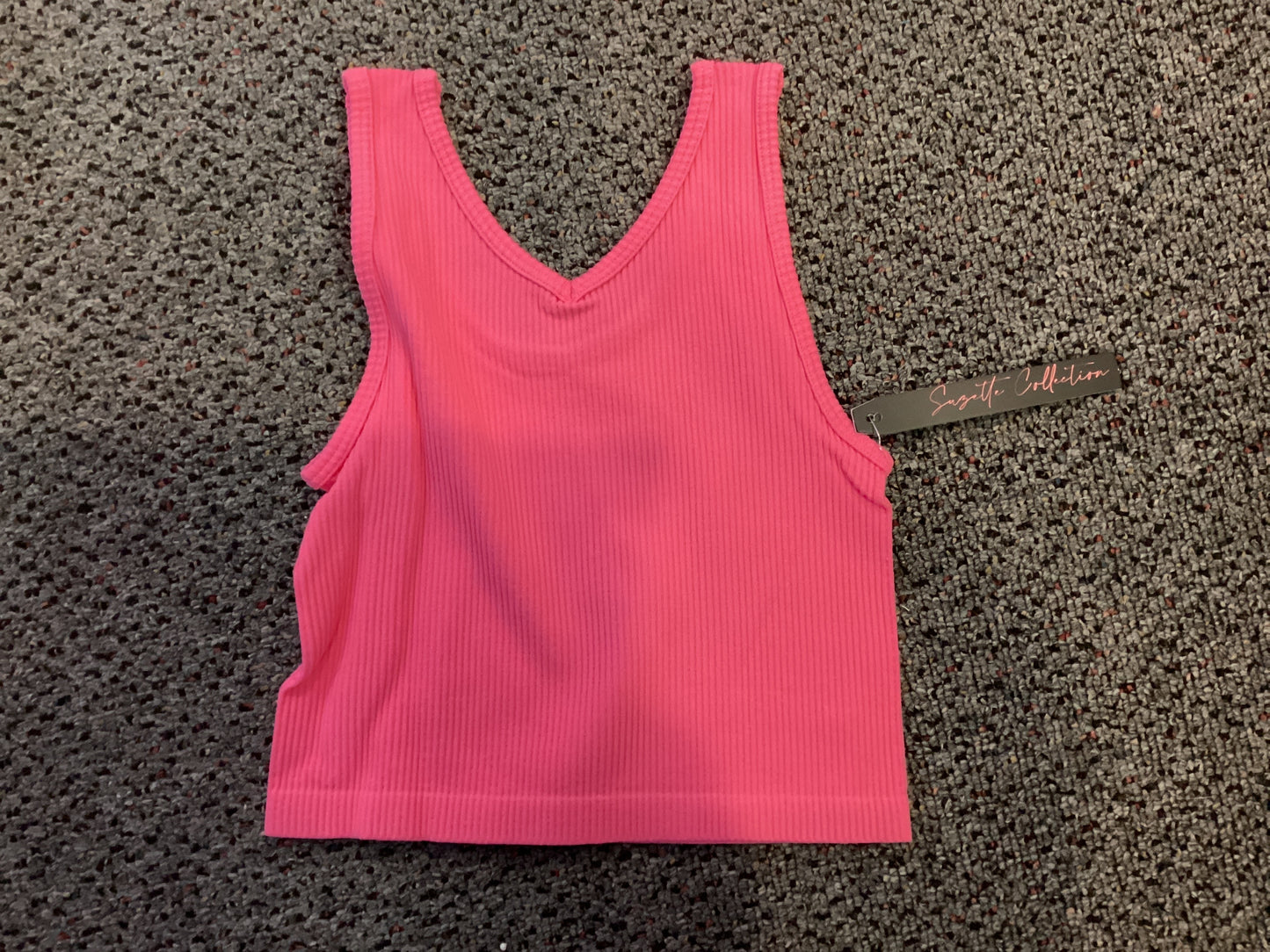 Suzette HP vneck ribbed tank