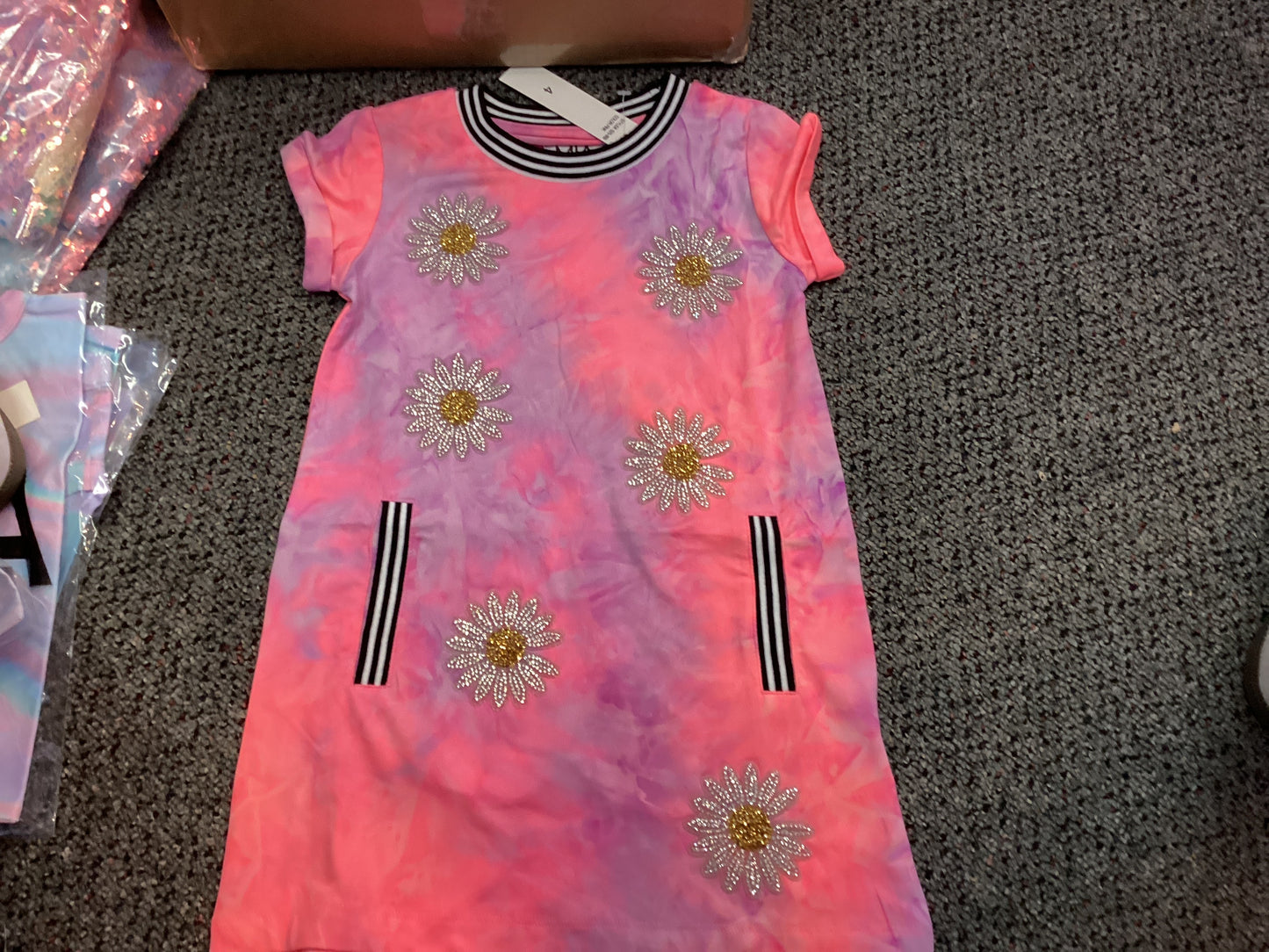 Mia Daisy dress pink