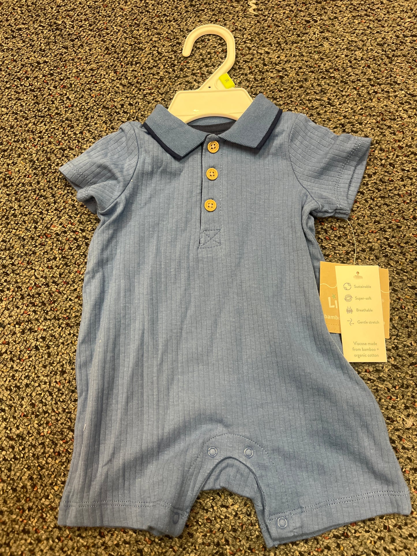 Little Me polo romper