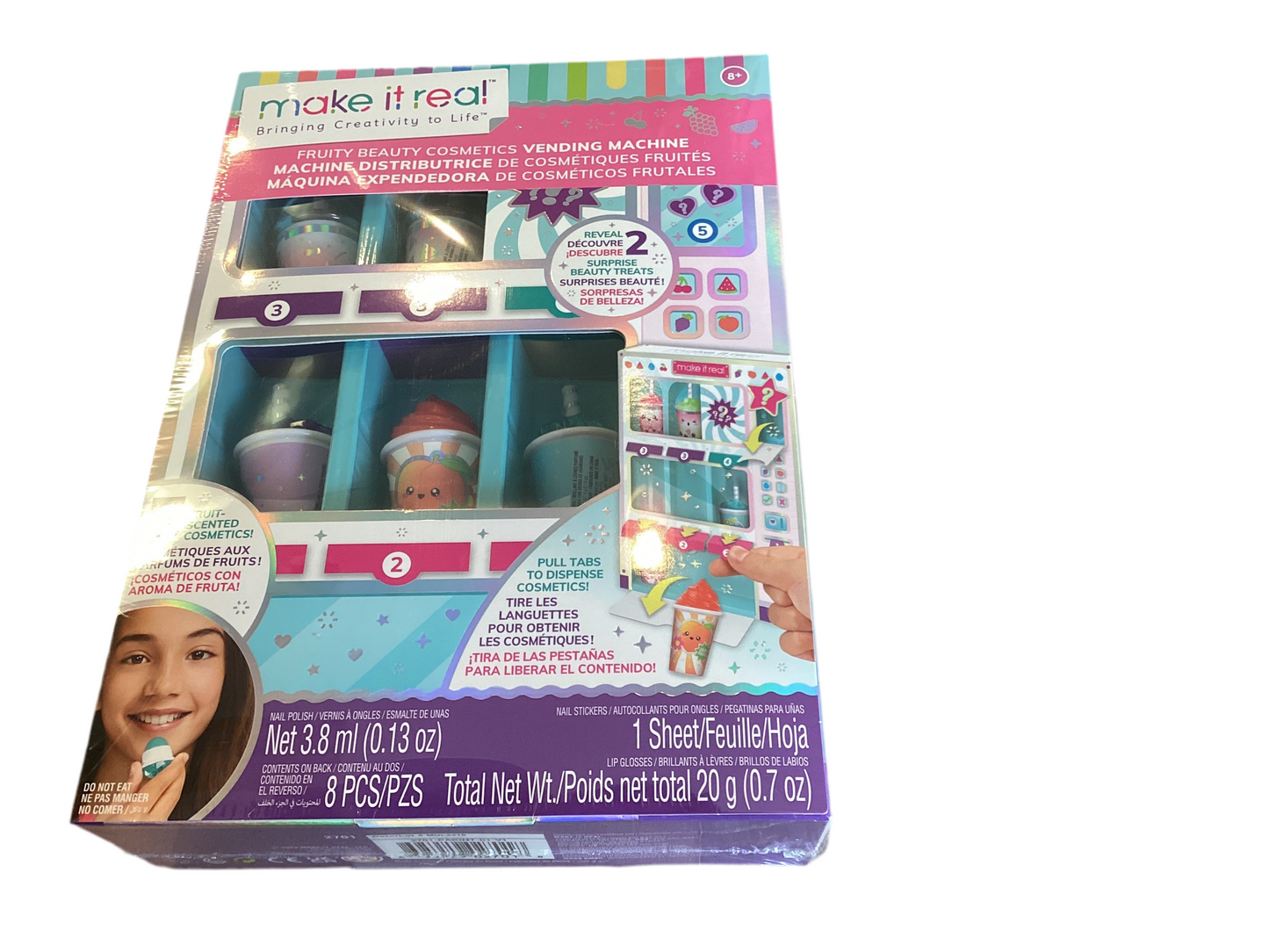 Fruity beauty vending machine