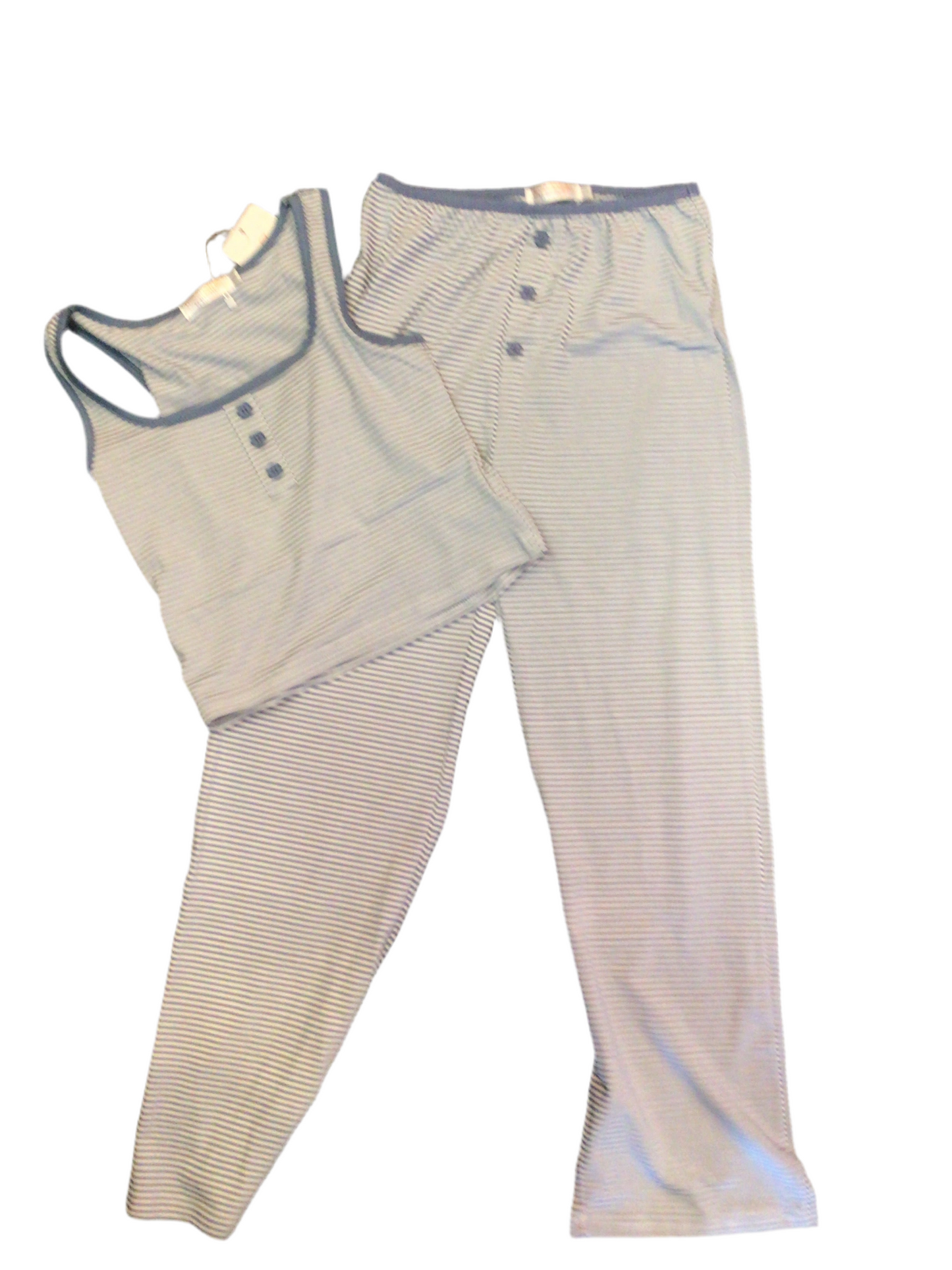 Tweenstyle striped tank and pant set