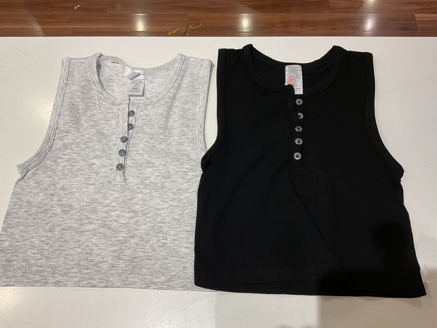 Sleeveless ribbed Seamless Tank