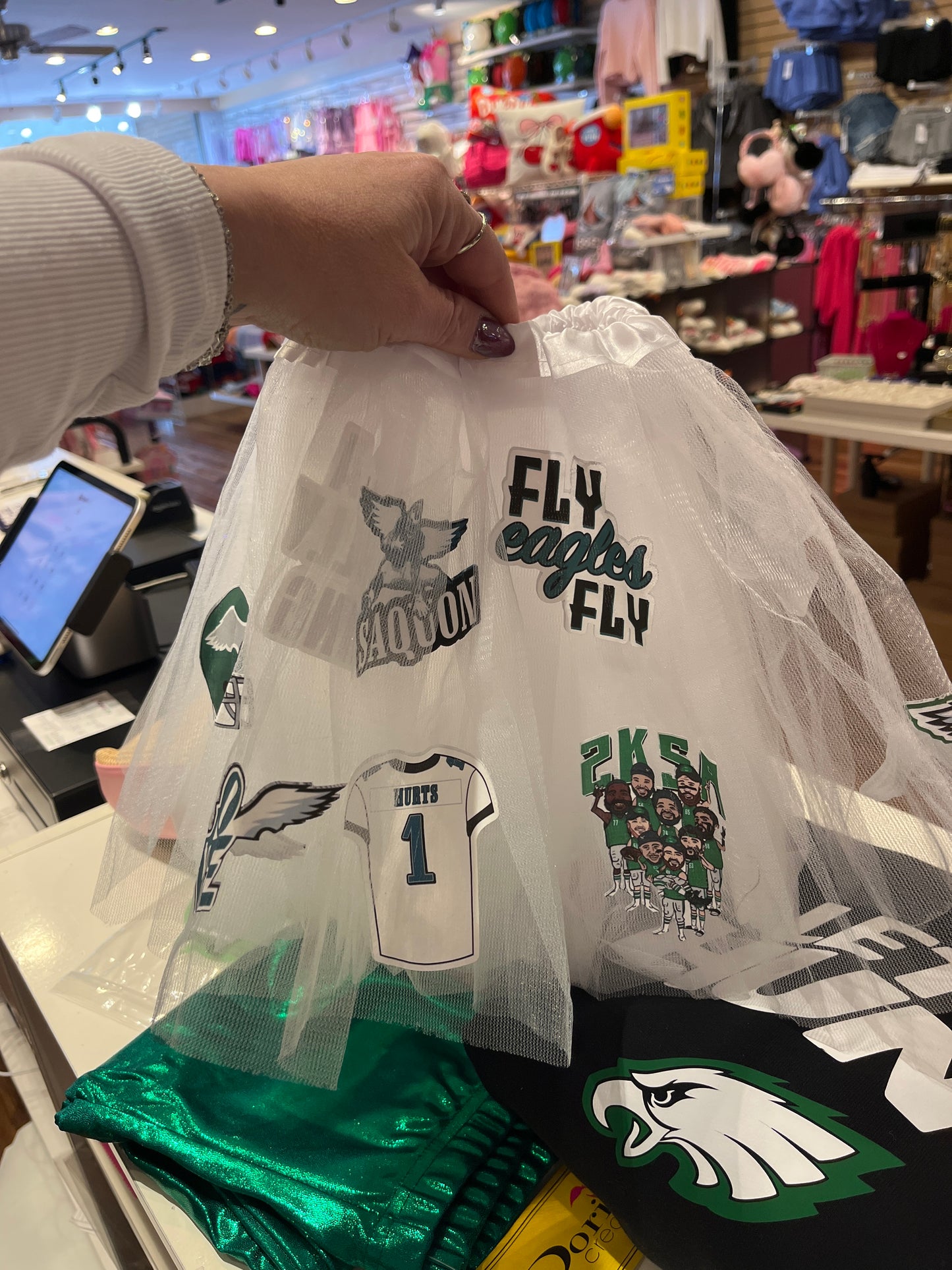 Lil Darlings eagles light up tutu