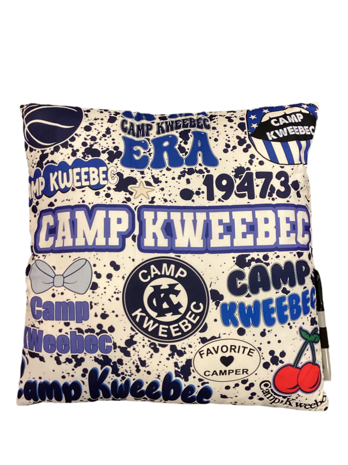 Gilbins Camp autograph pillows
