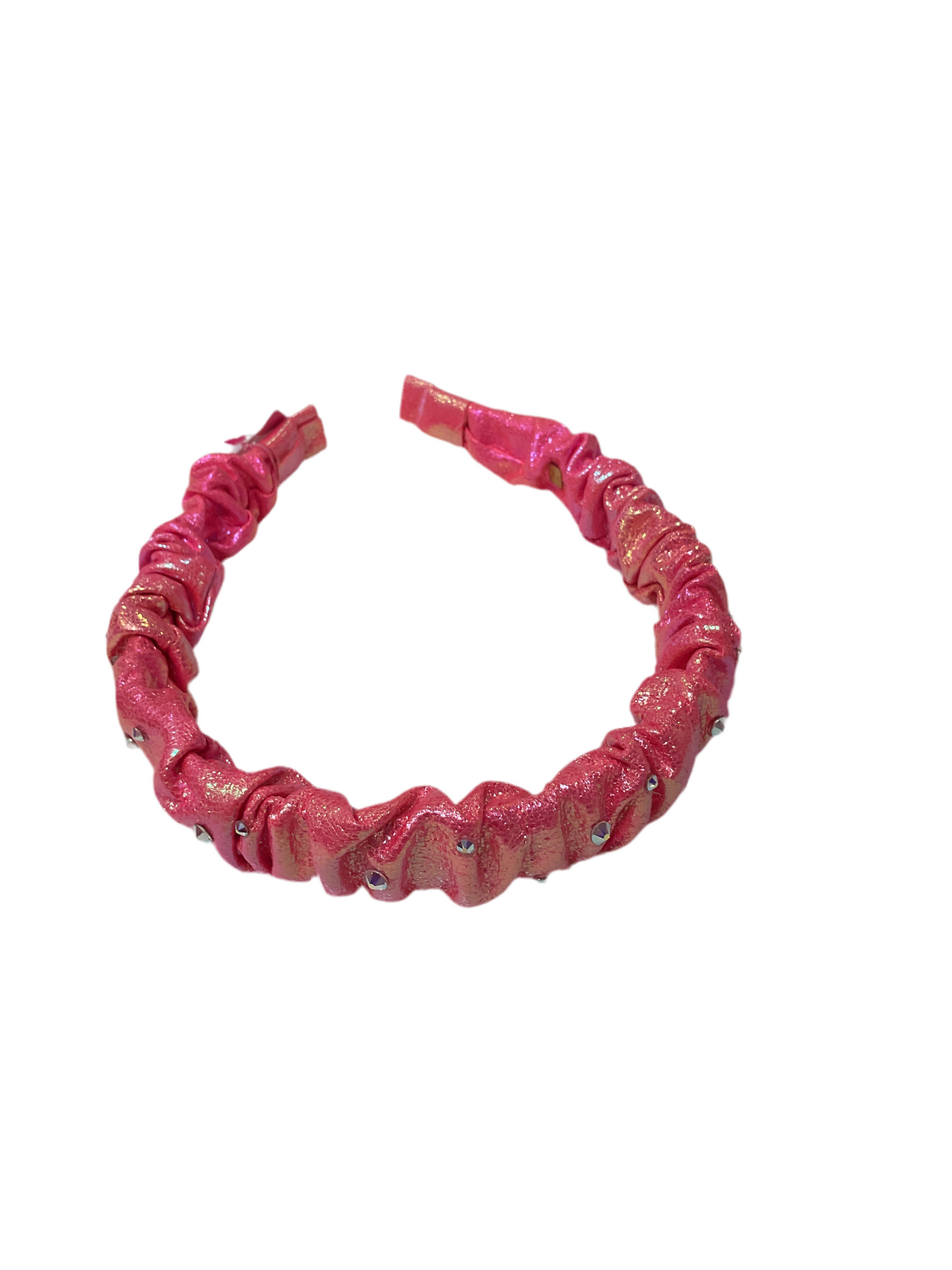 Bari Lynn metallic headband with sequins