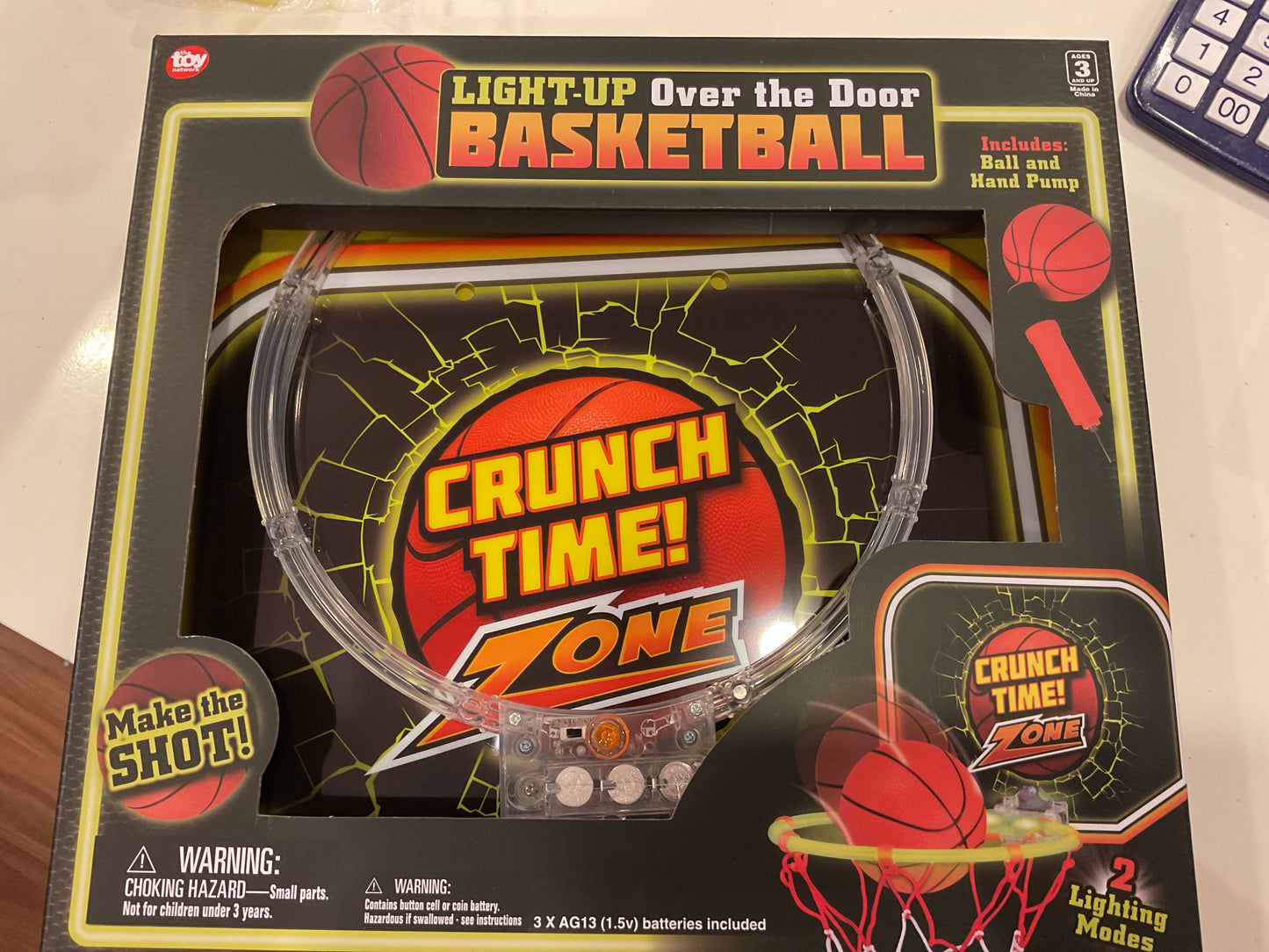 Light up over the door basketball