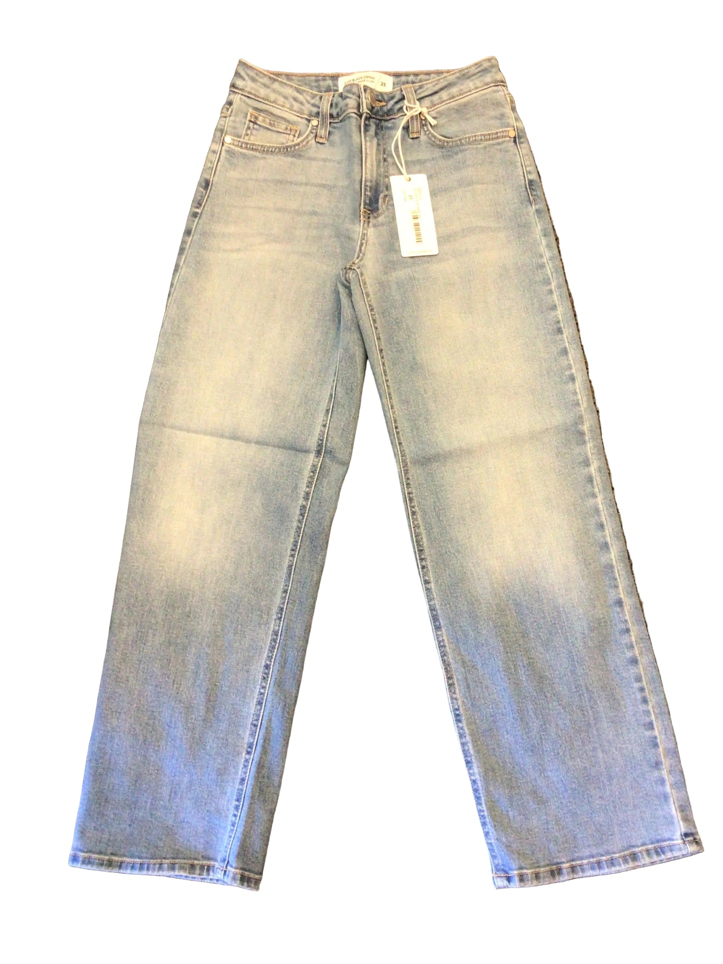 Just Black mid rise slim wide leg jean