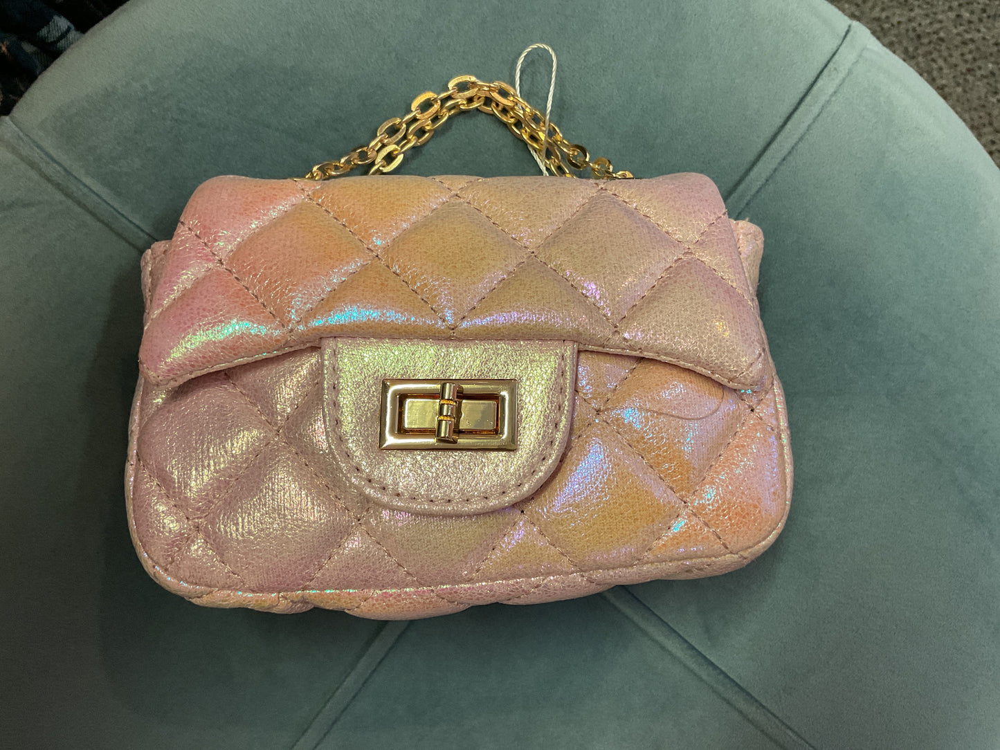 Classic Shiny Pink Mini Bag