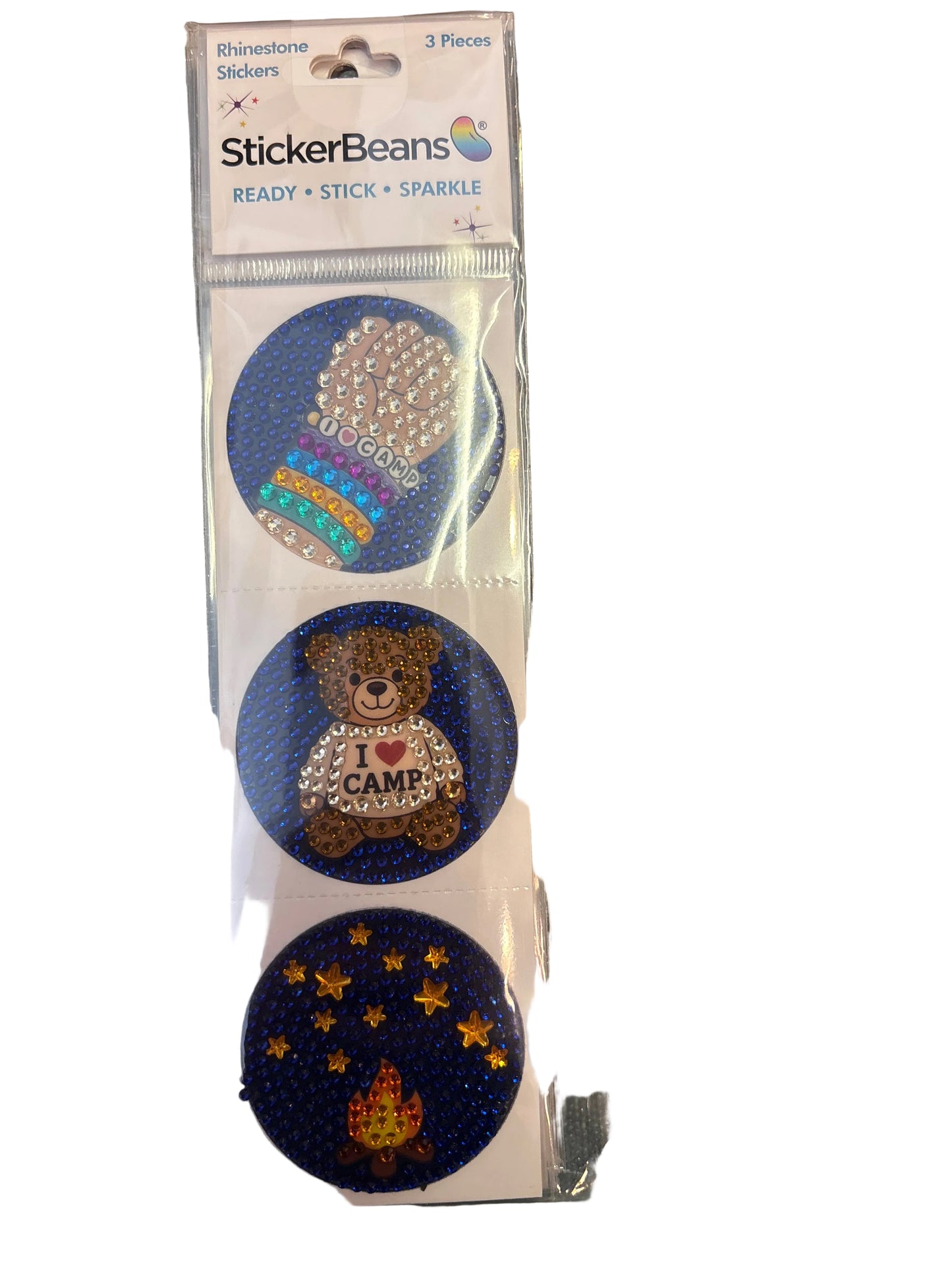 Camp 3 stickerBeans