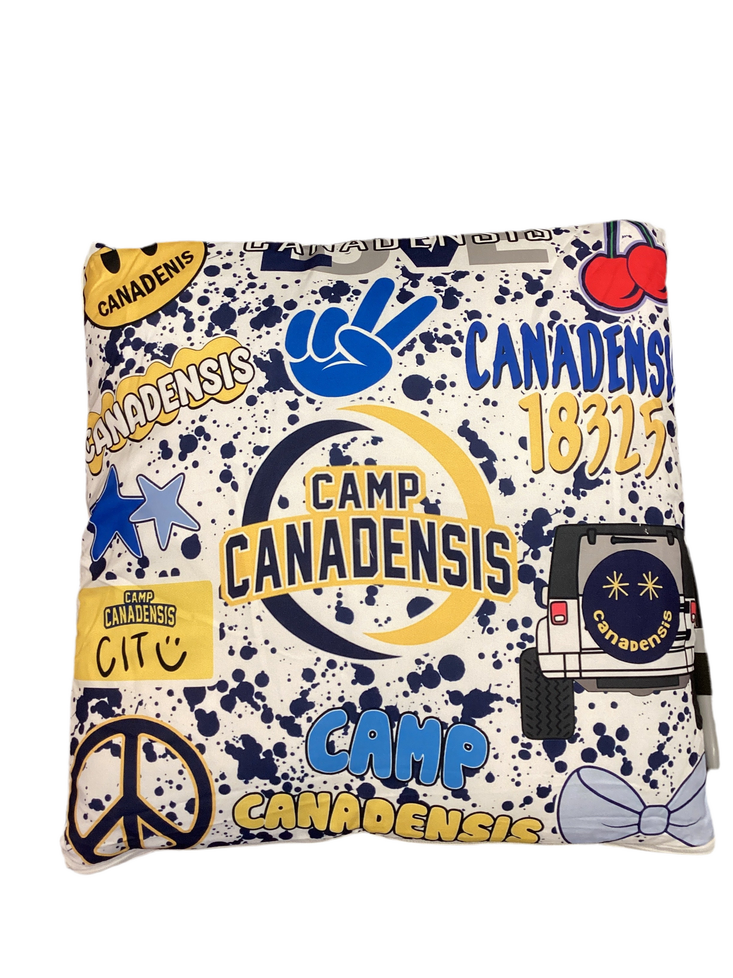 Gilbins Camp autograph pillows