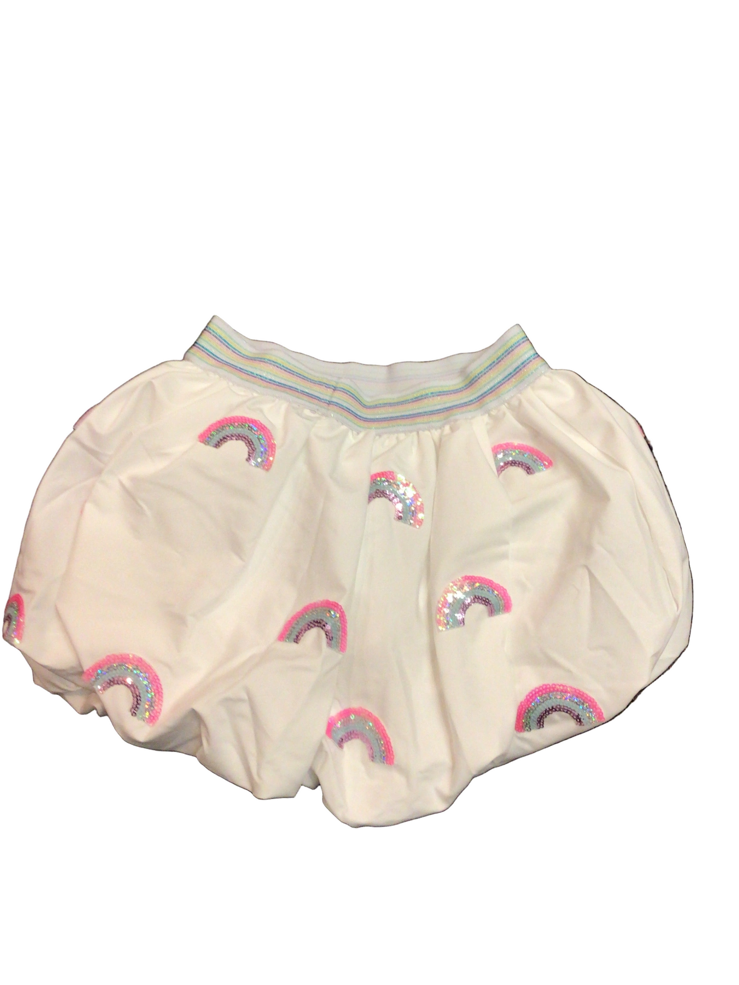 Rainbow bubble skirt