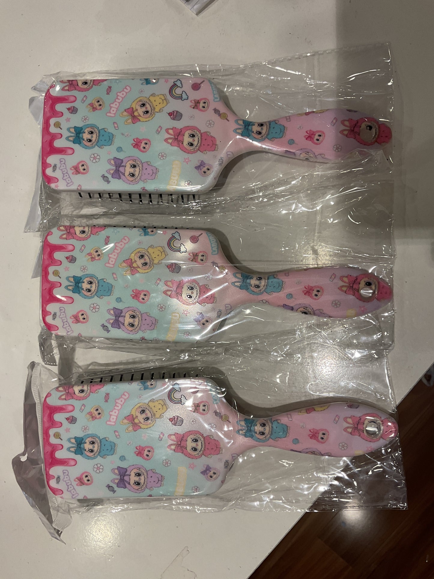 Labubu tie dye Brush