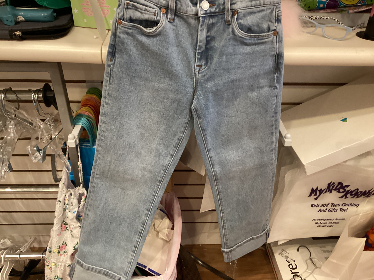 Blank jeans cuff