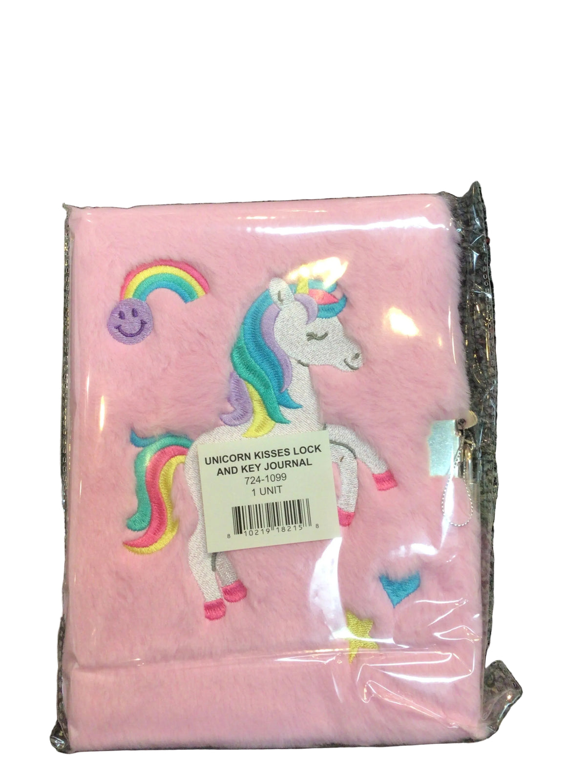 Unicorn Kisses Lock and Key Journal