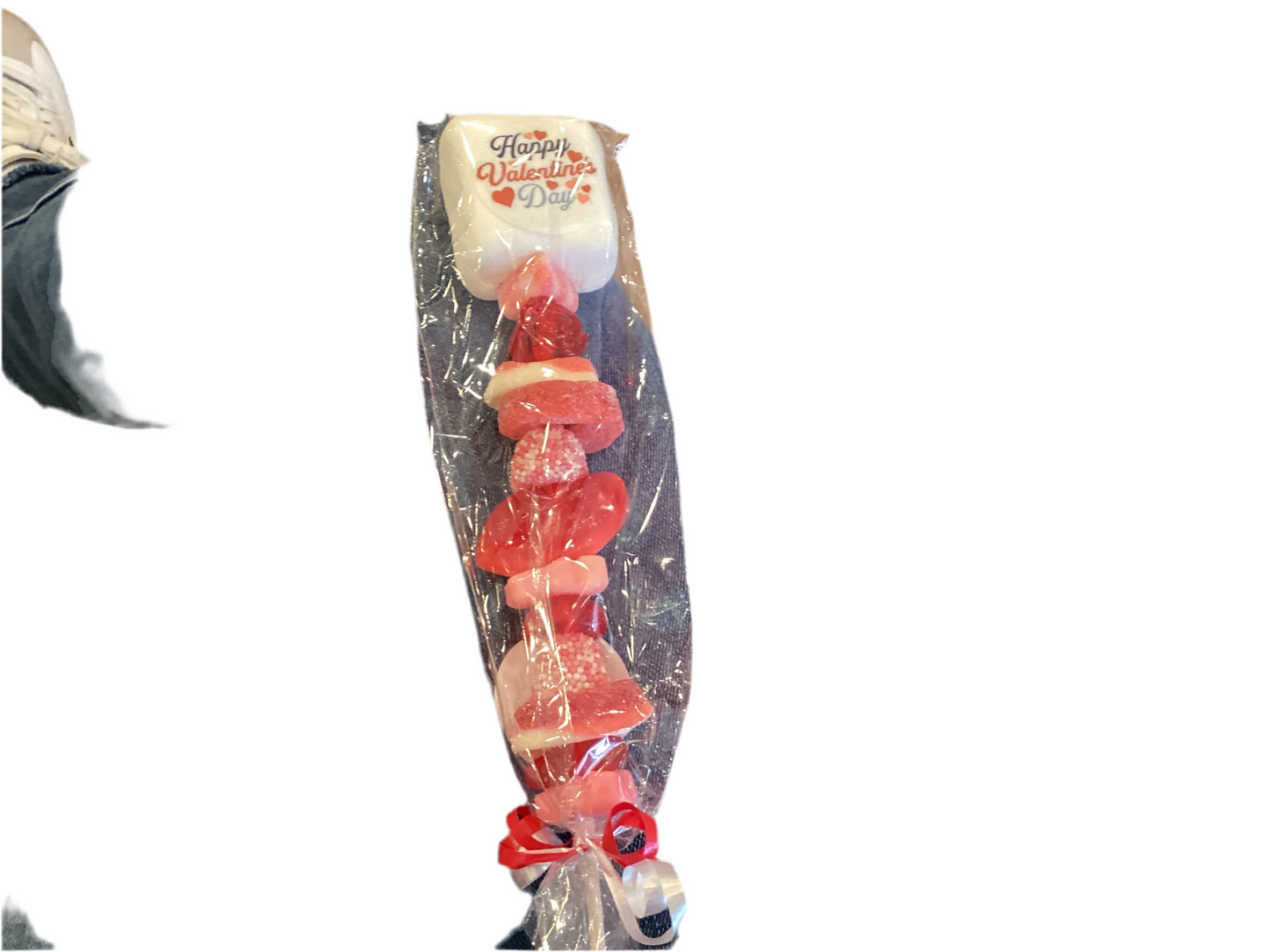 The perfect cupcake valentine’s gummy stick