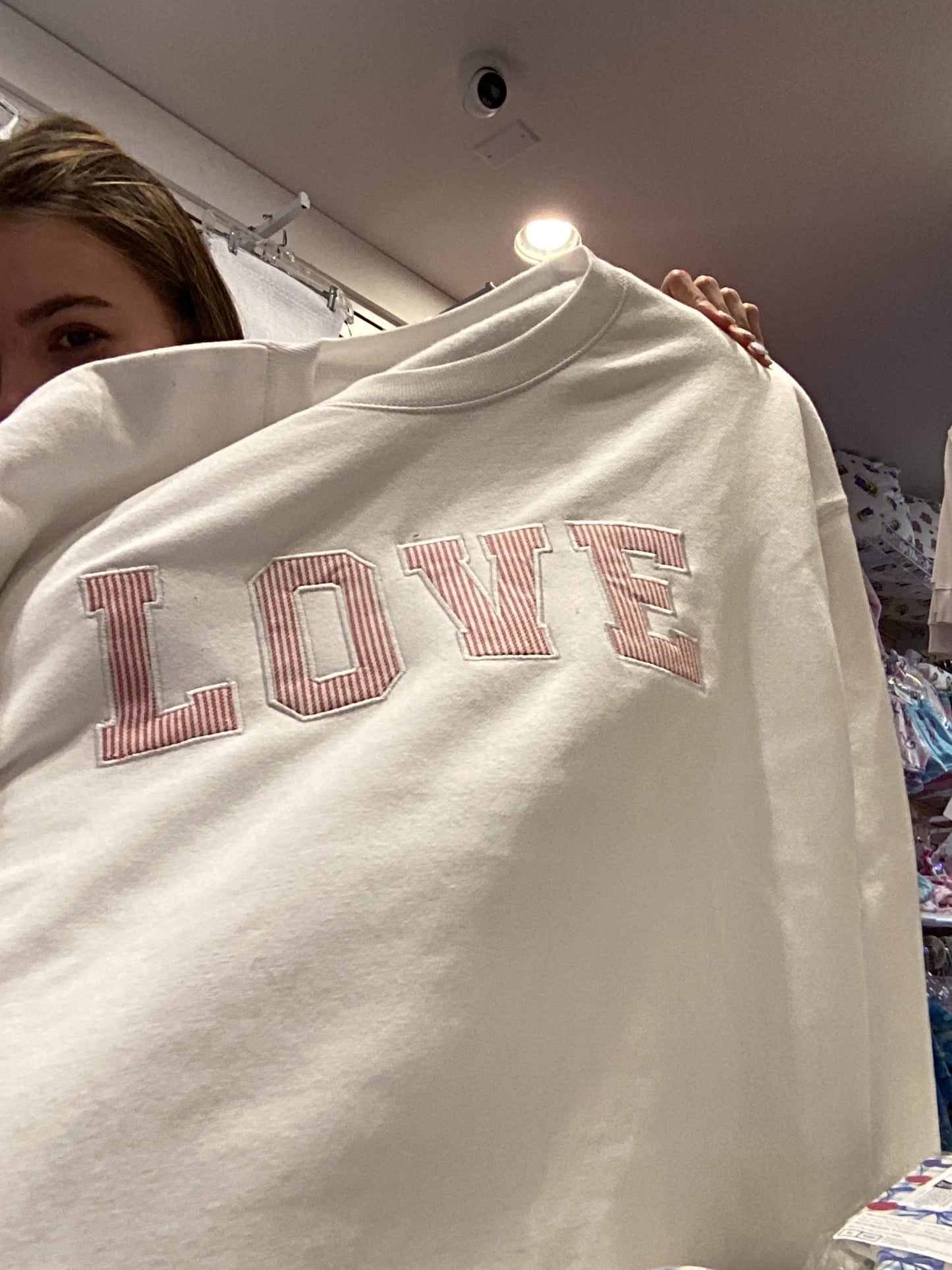 Love sweatshirt