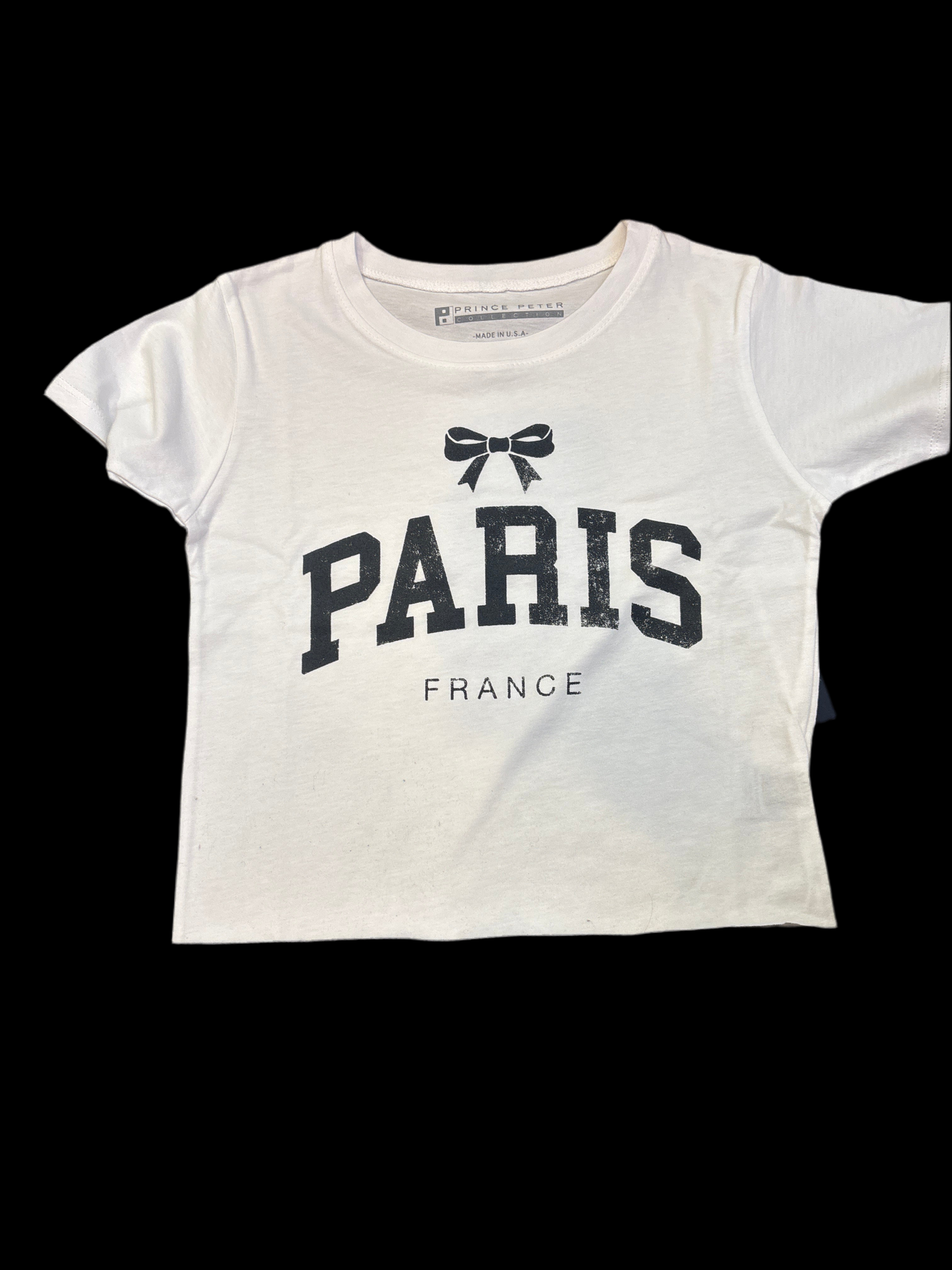 Prince Peter Paris Bow Crop Tee