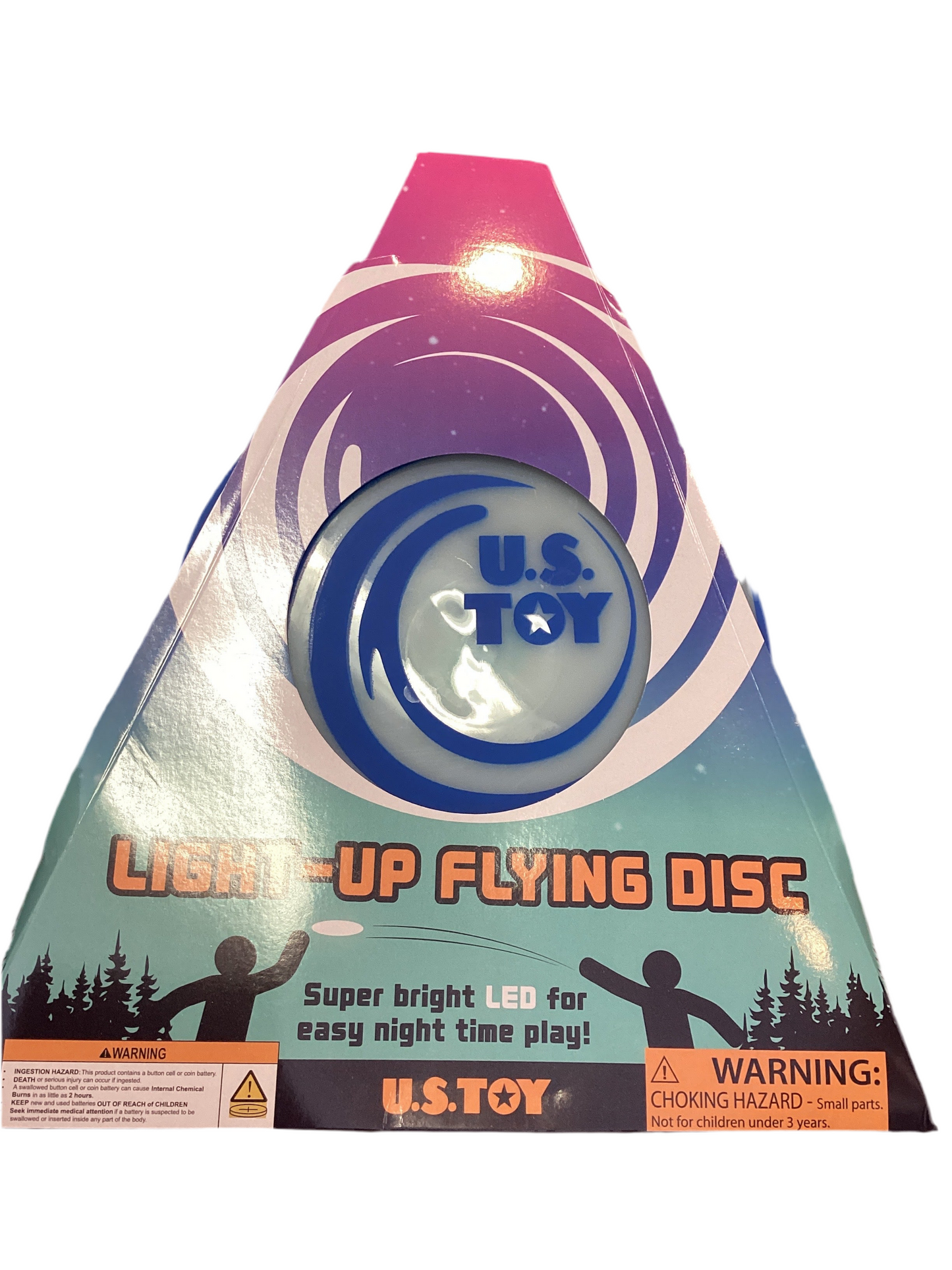 Light up flying disc