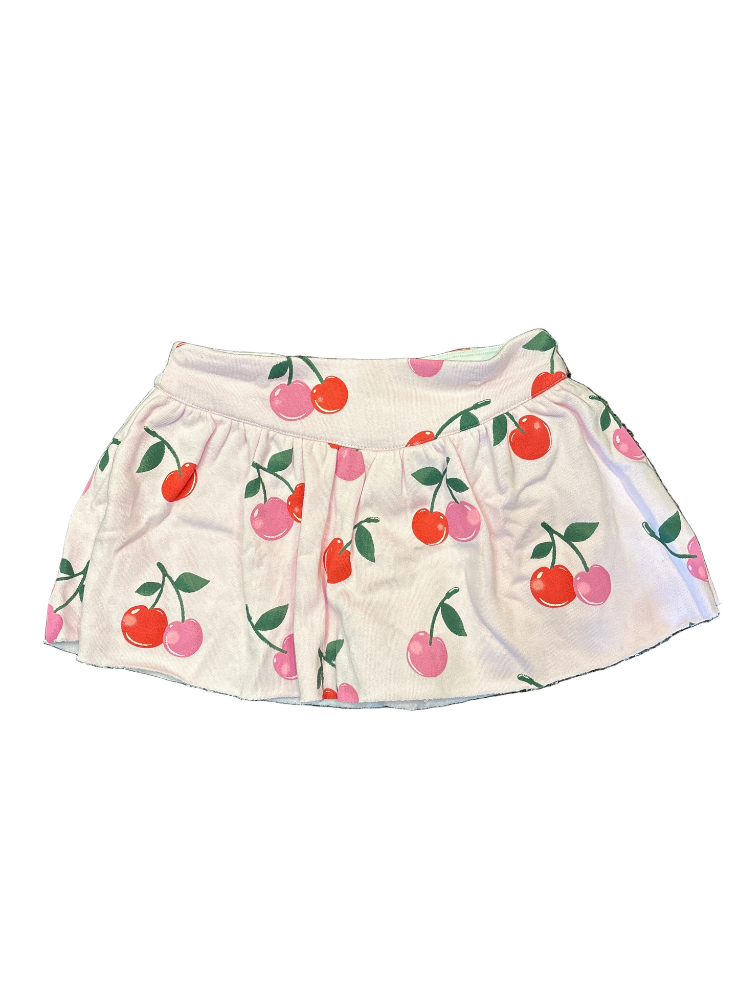 Pink pink red cherry skort