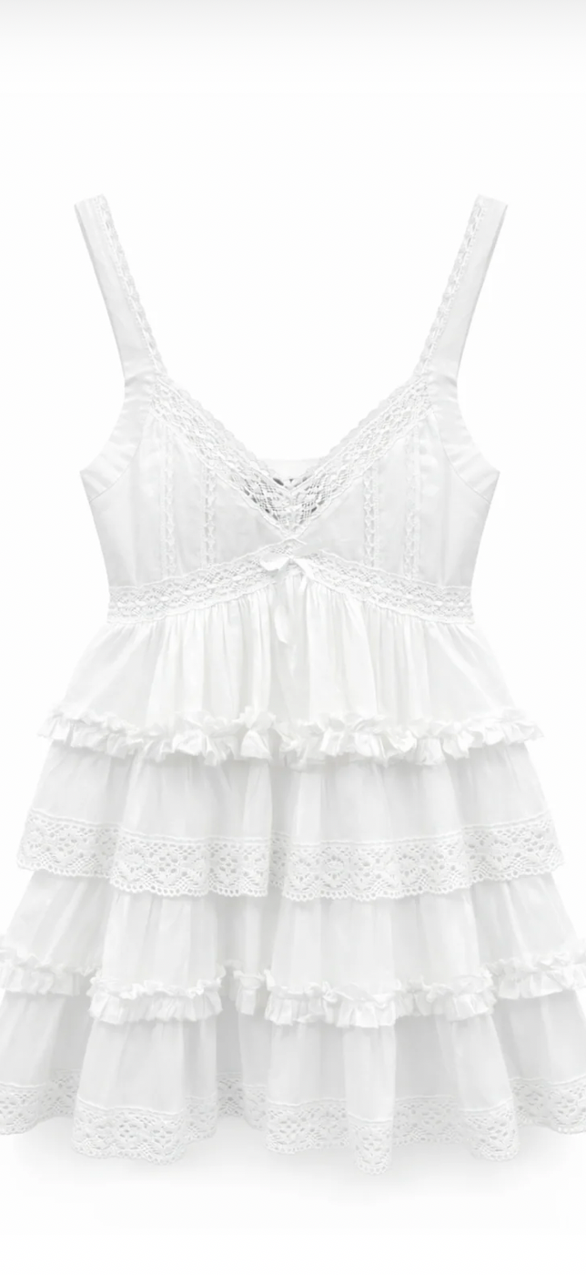 White Ilyanna Dress