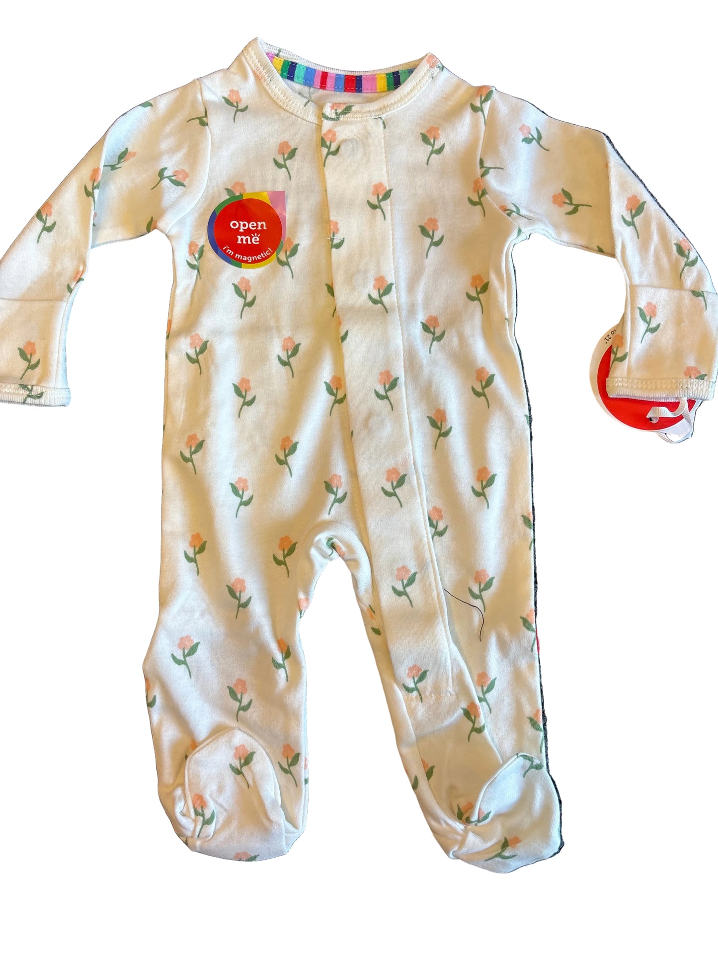 Floral Chicken Tender Footie