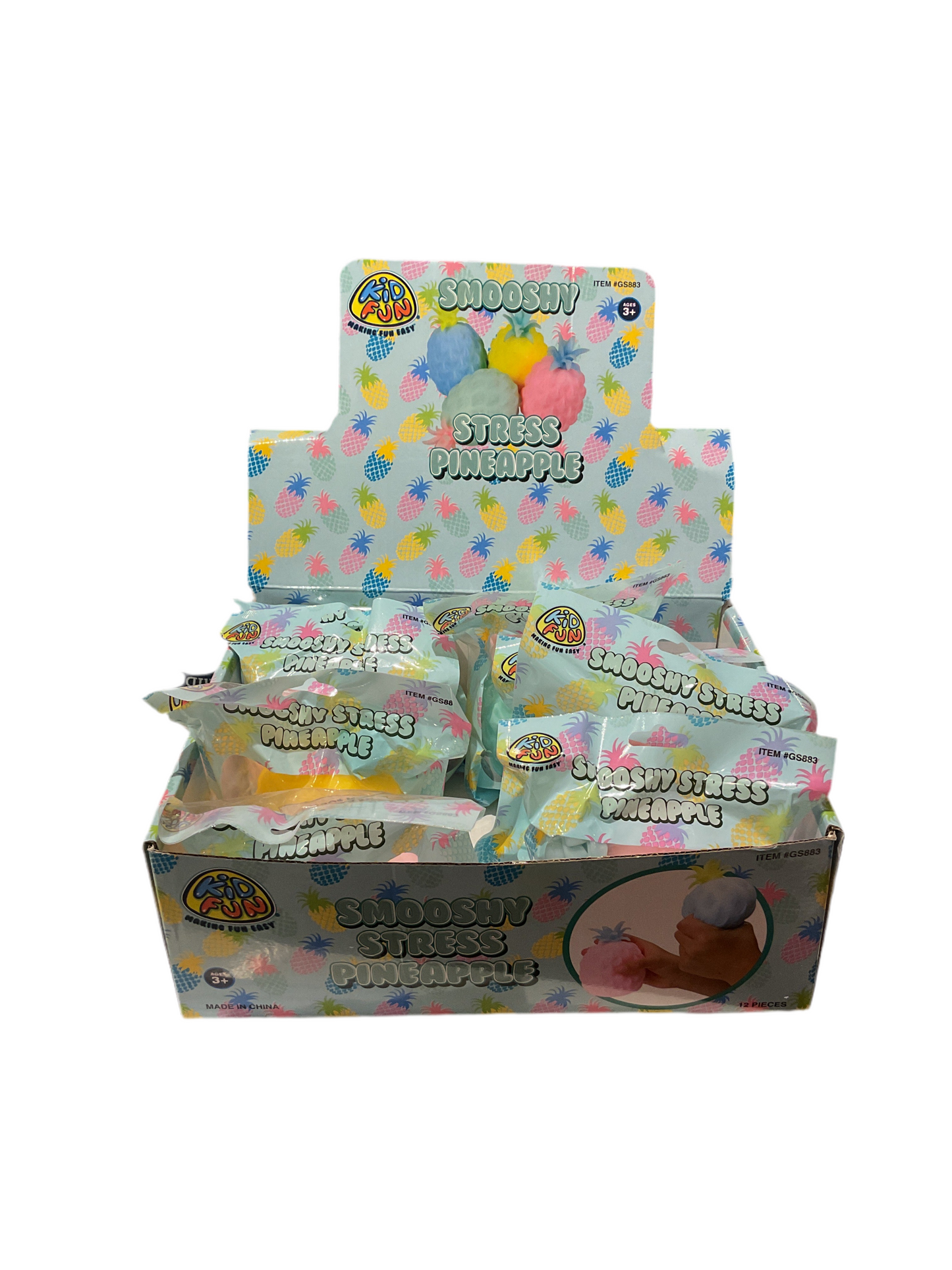 Smooshy stress pineapple