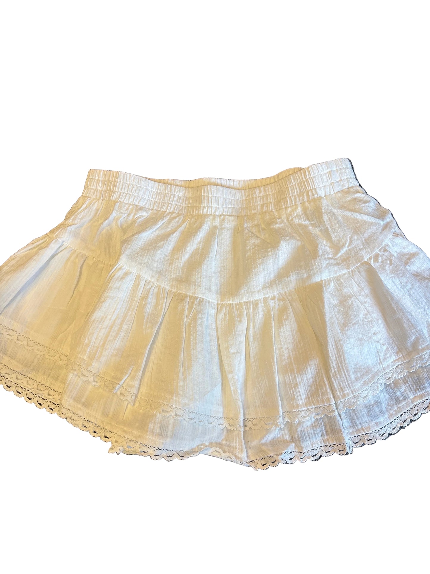 White skirt