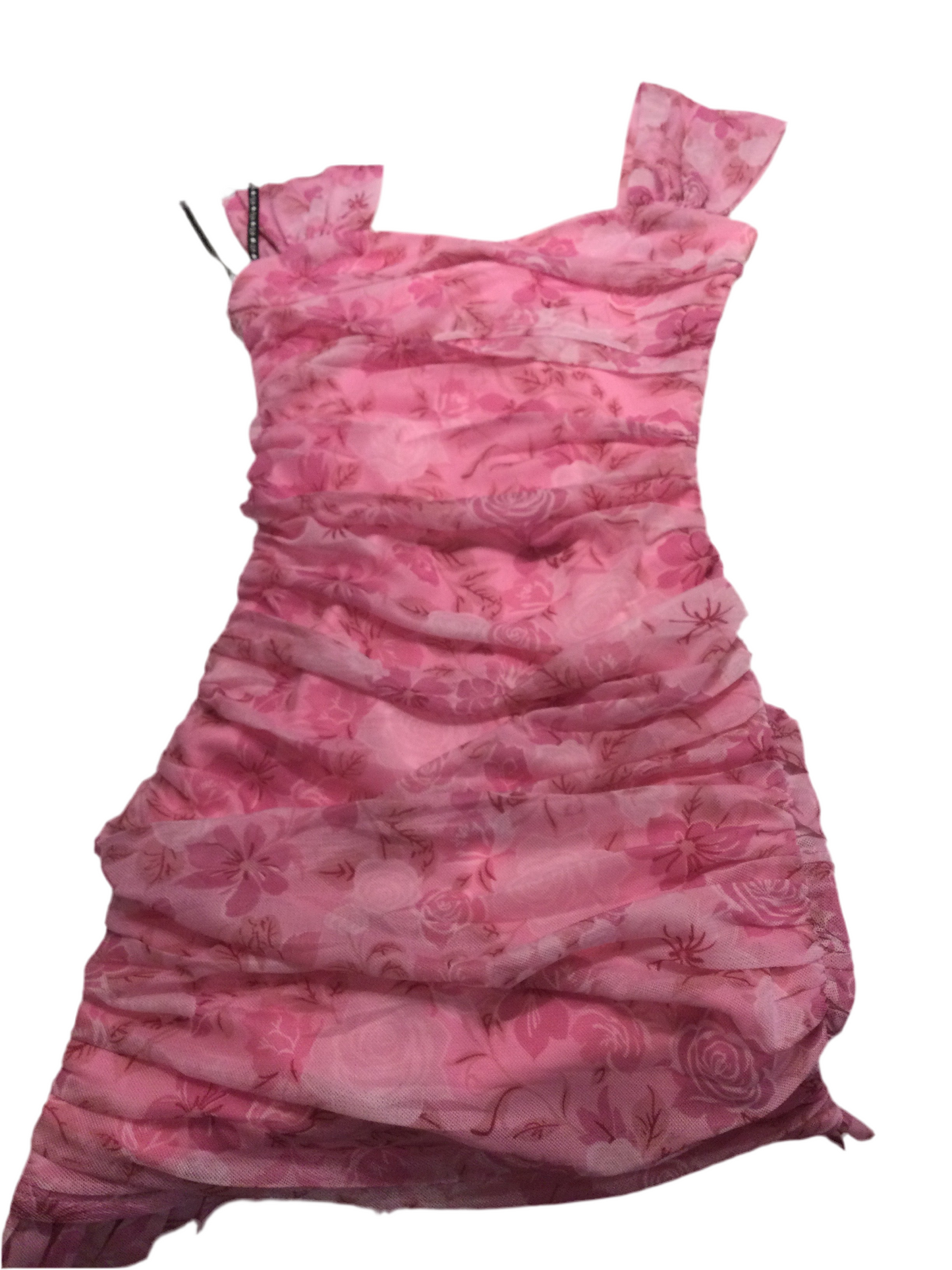 Katie J Joey pink floral dress