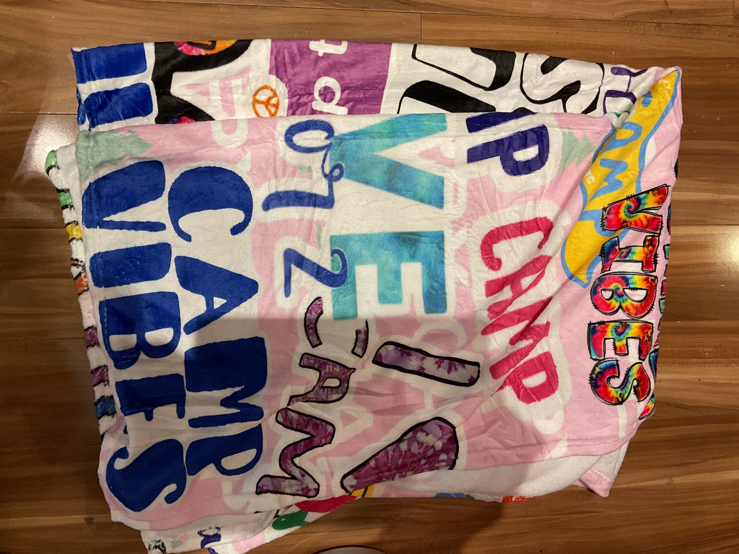 Stoopher Happy Camper Blanket