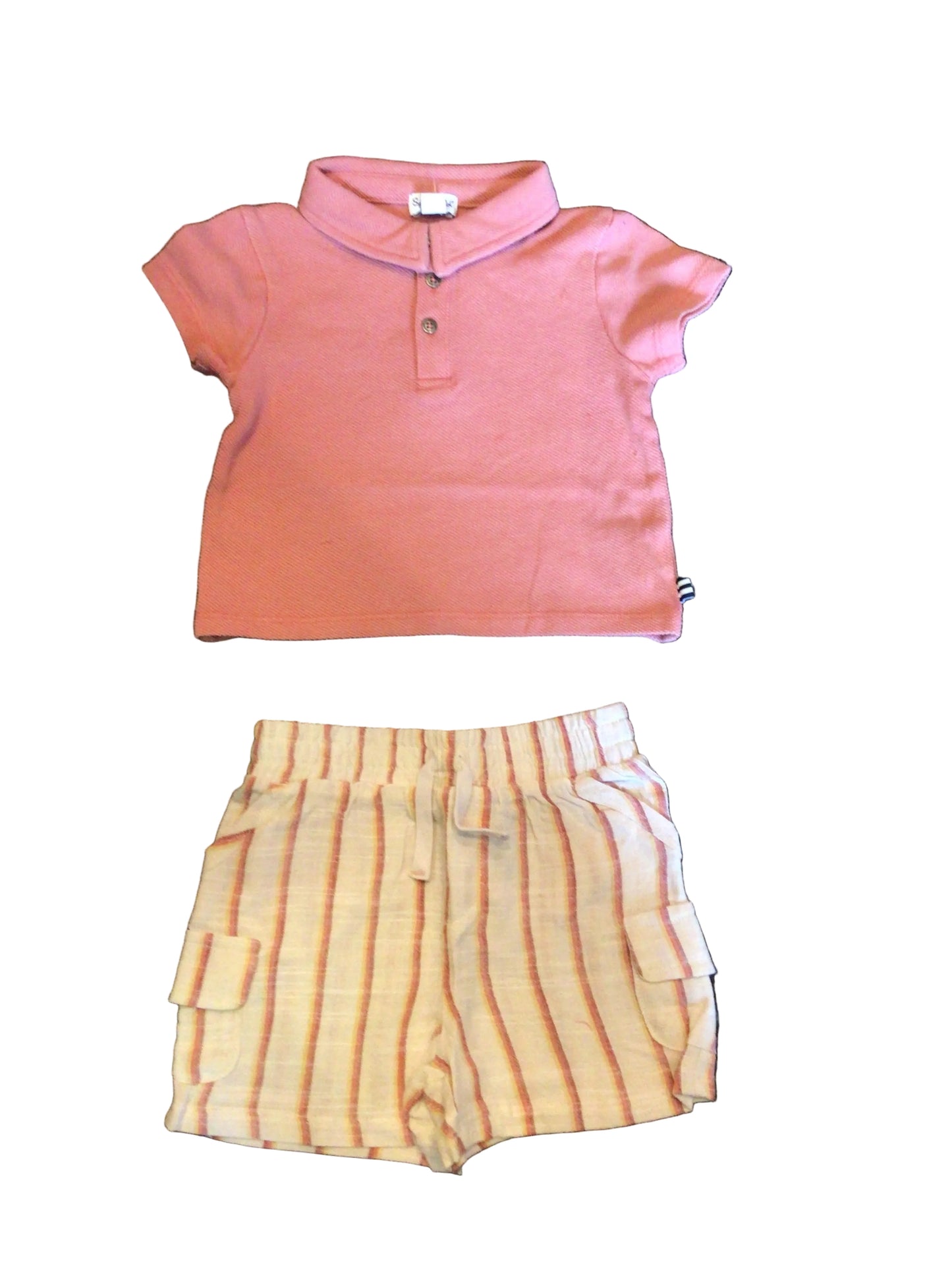 Splendid striped short set