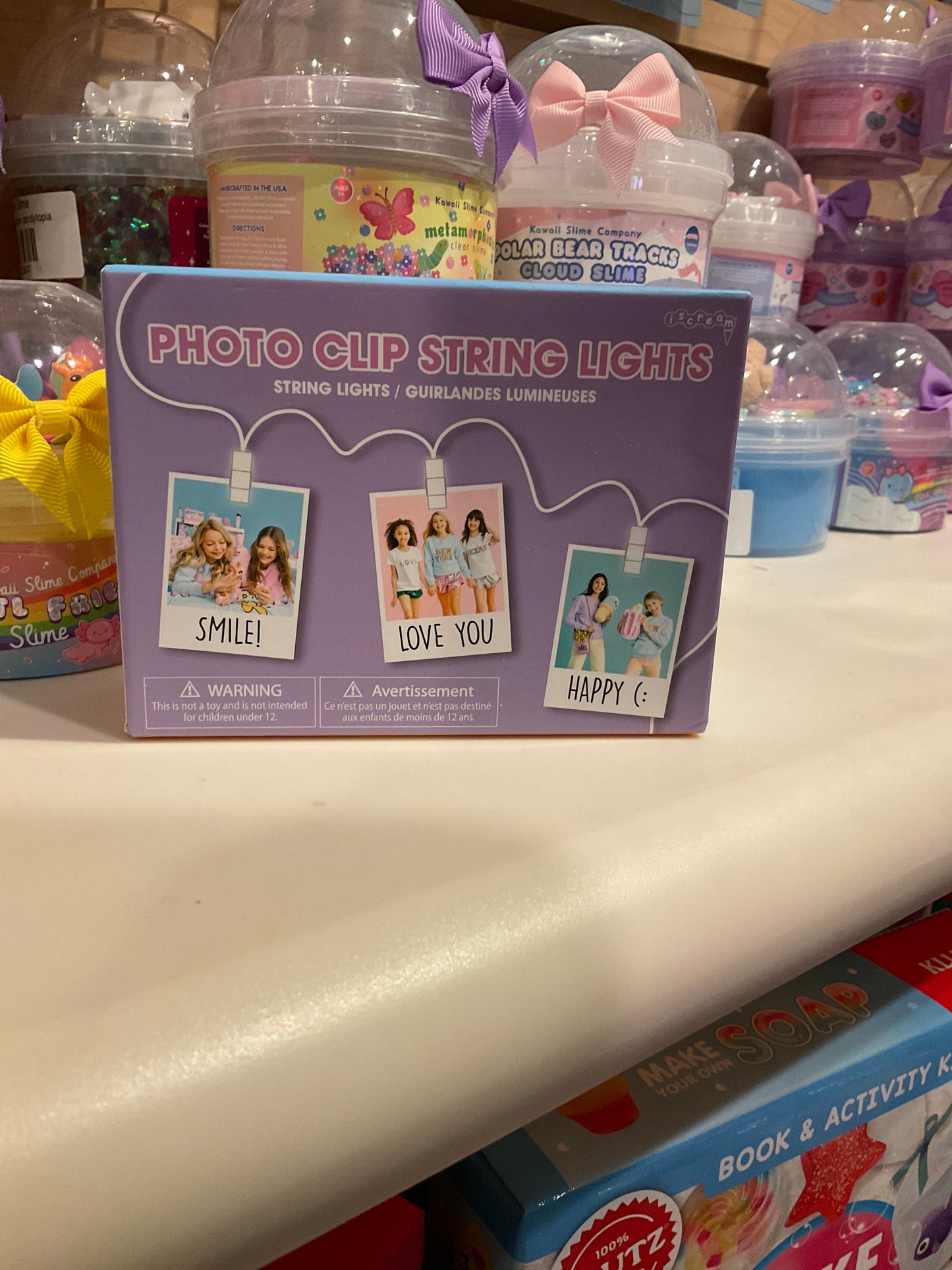 IScream photo clip string lights