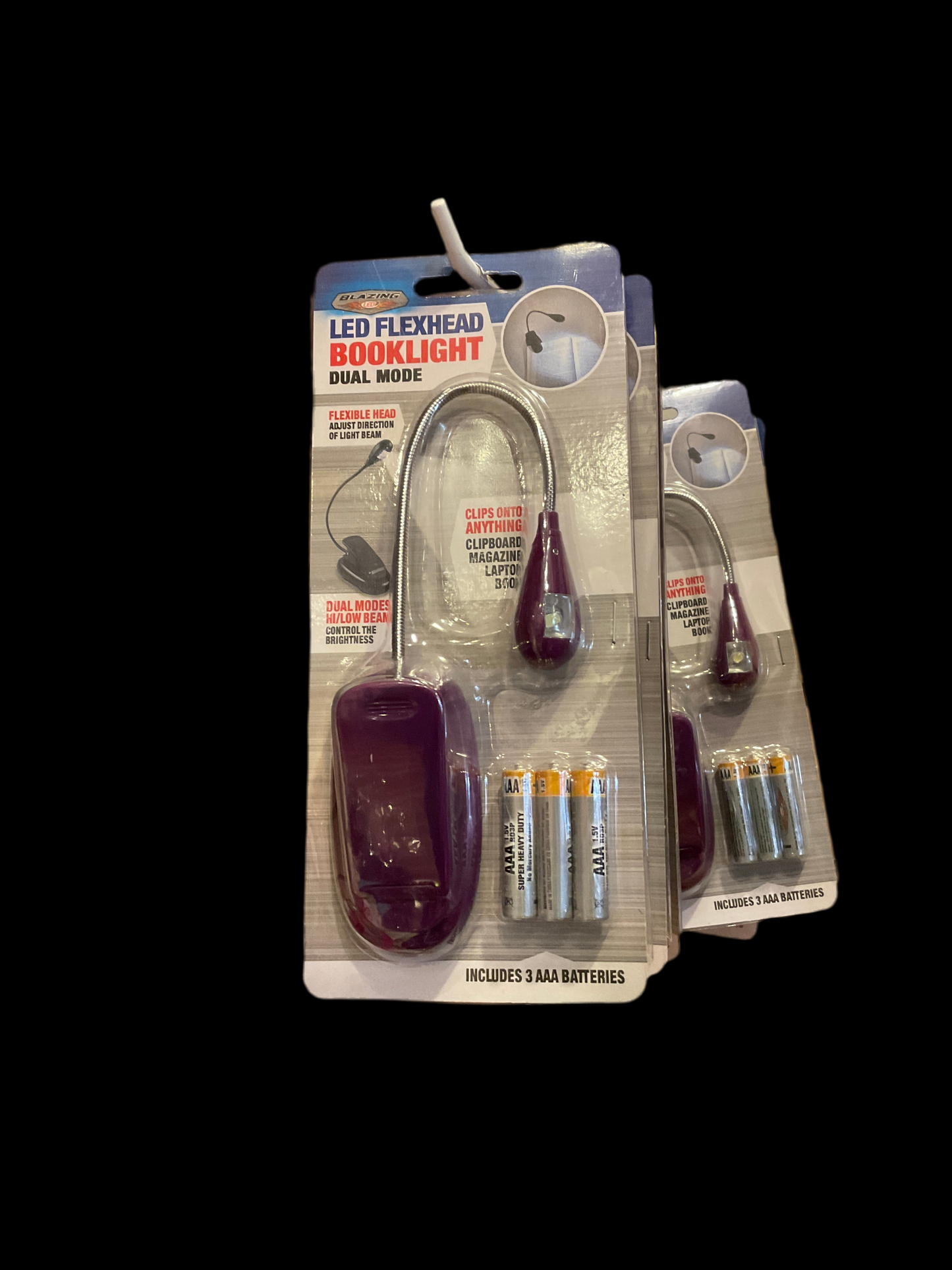 LED flexible book light