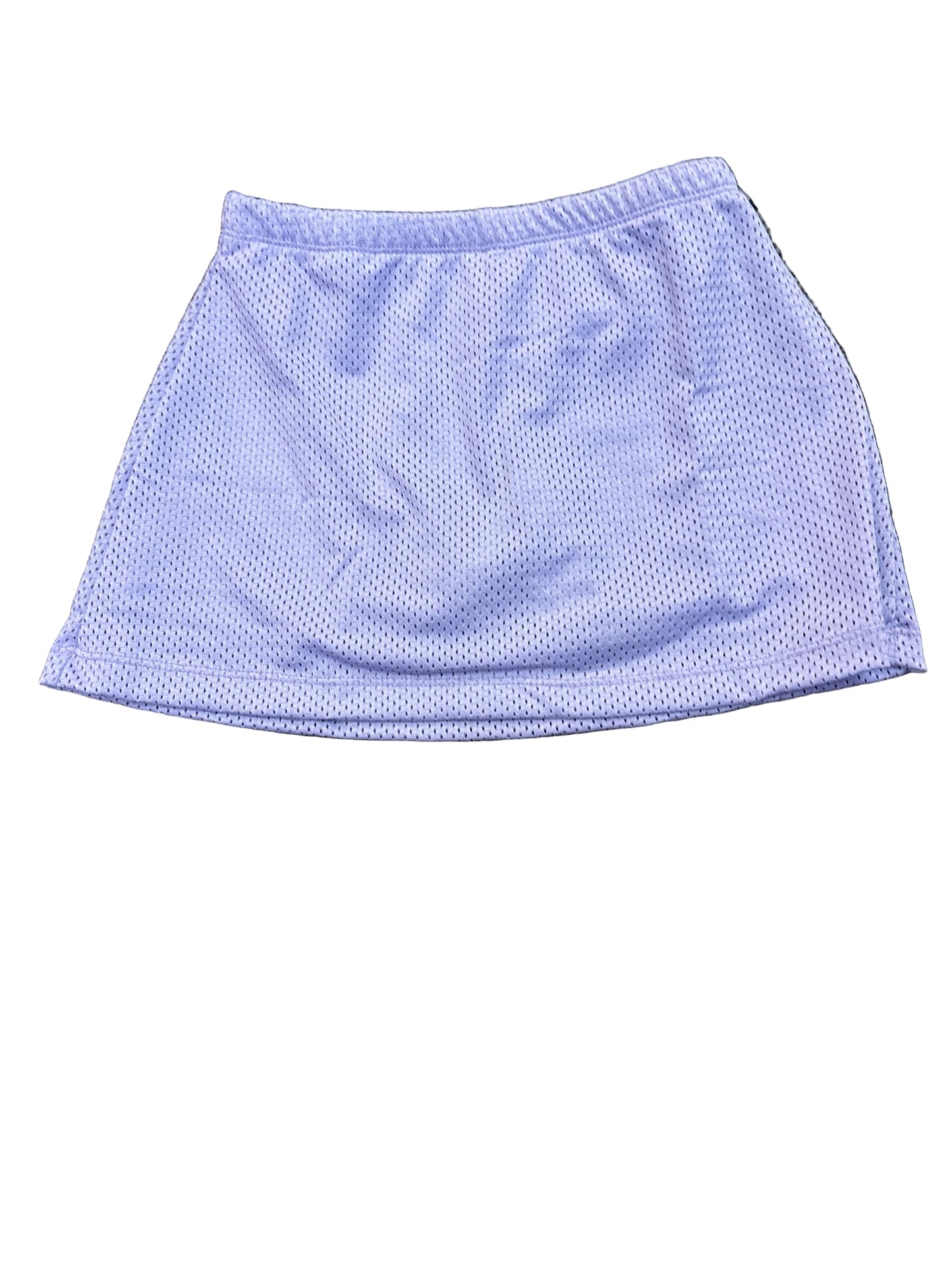 Purple mesh skort